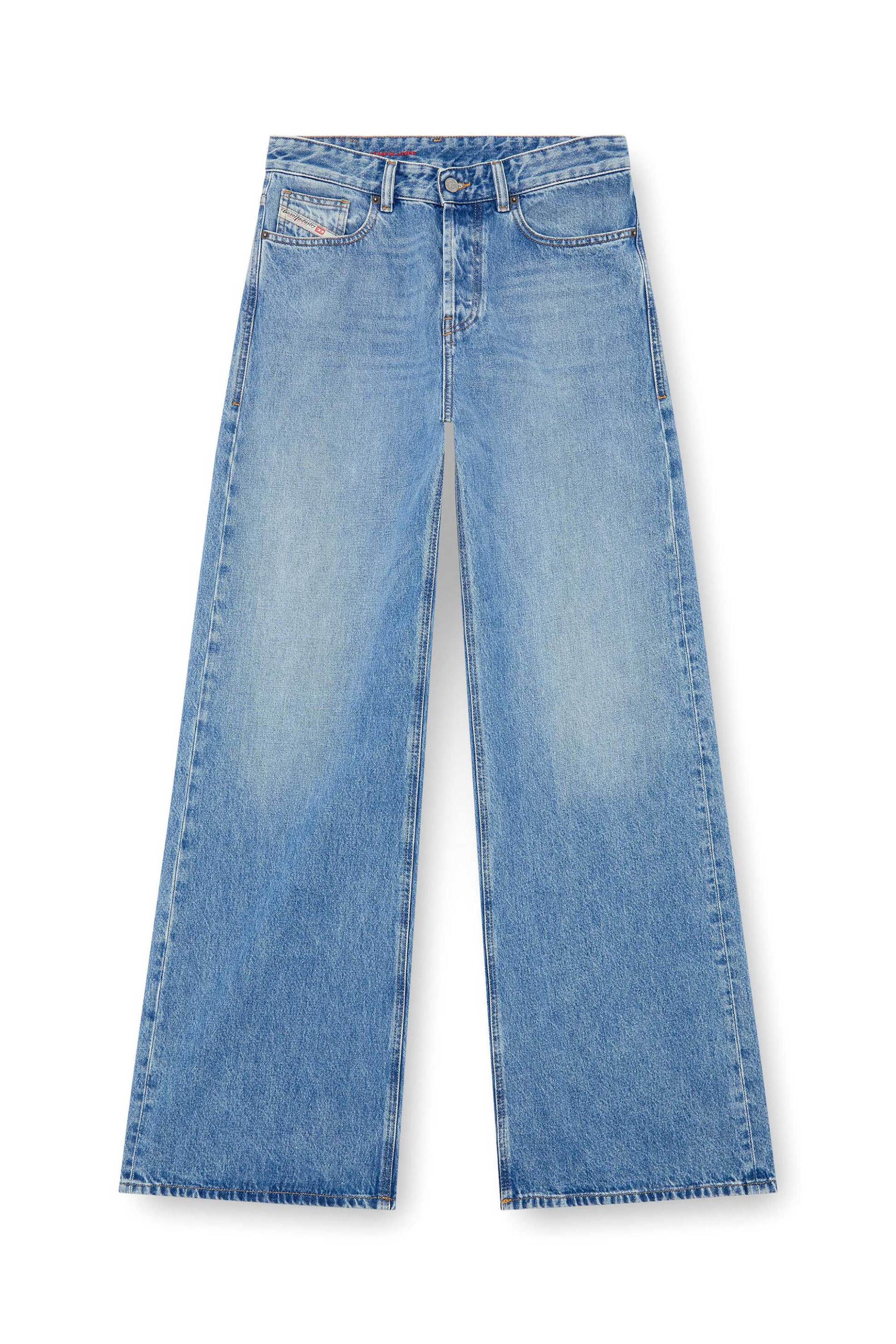 Diesel Γυναικείο Τζιν Παντελόνι Πεντάτσεπο Relaxed Fit 1996 D-Sire 09I29 - S26A0692509I29 Denim Blue