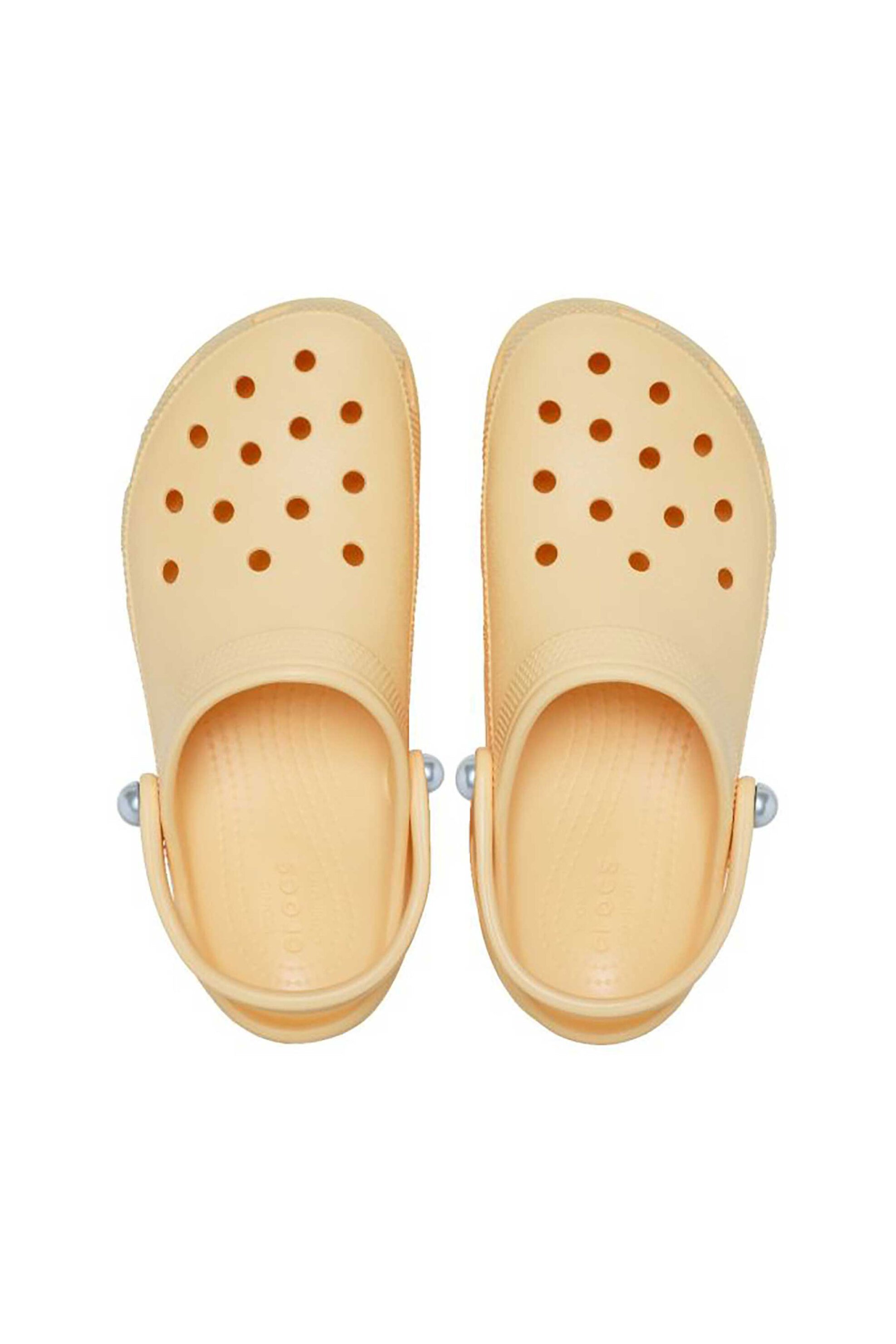 Crocs γυναικεία clogs "Classic Platform Pearl" - E69023 Κίτρινο
