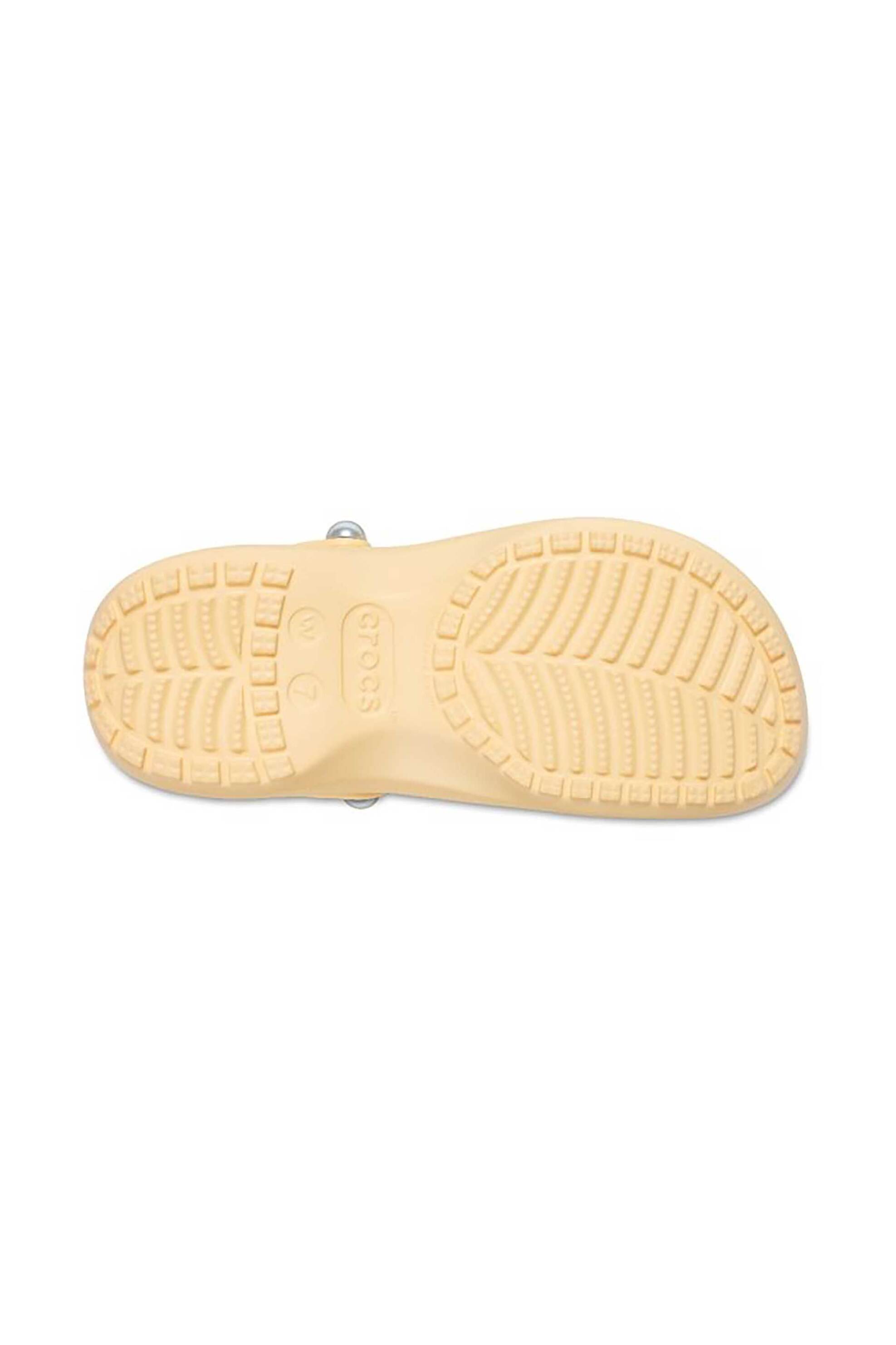 Crocs Γυναικεία Clogs Classic Platform Pearl - E69023 Κίτρινο