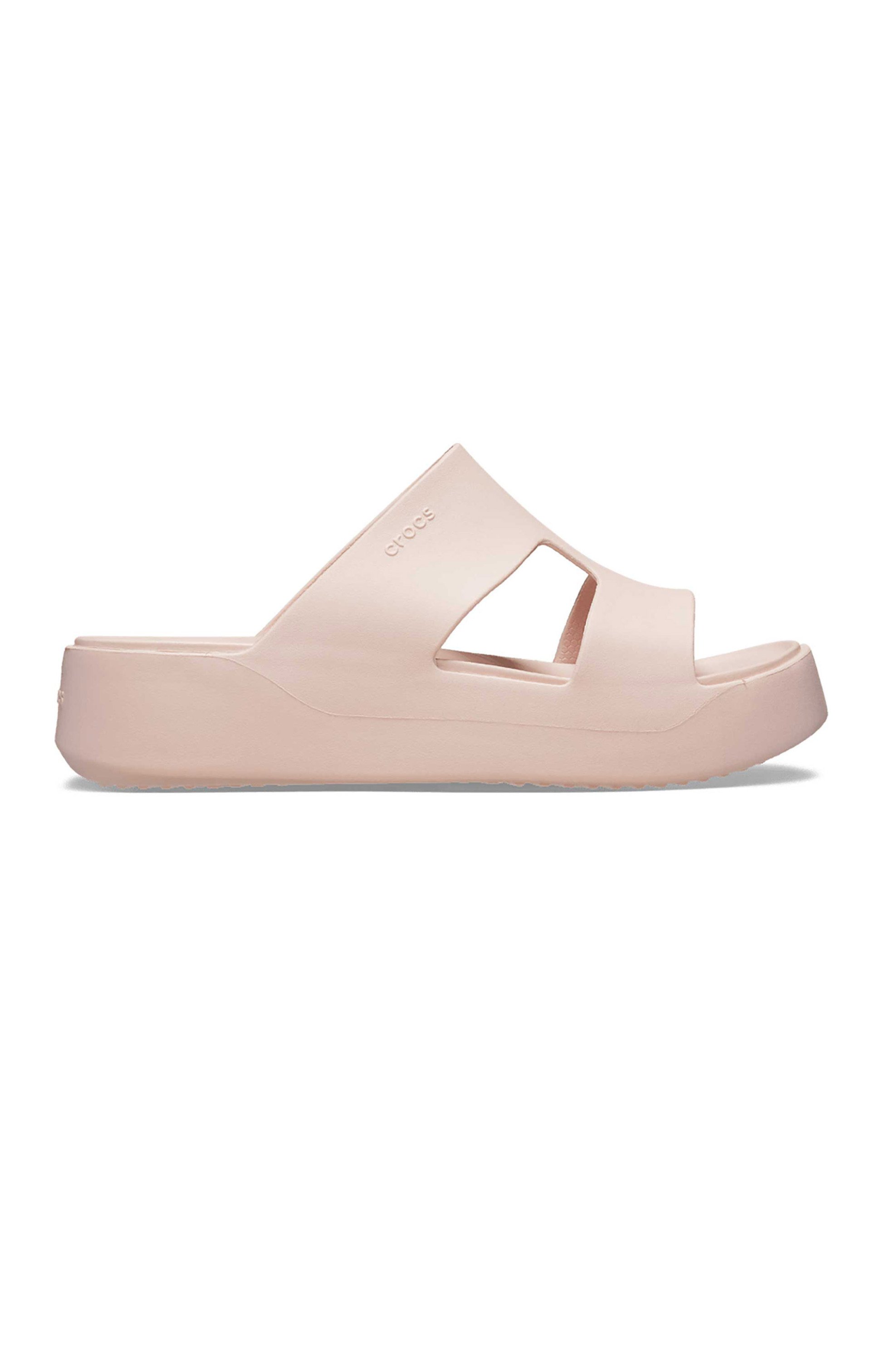 Crocs γυναικεία σανδάλια "Getaway Platform H-Strap" - E79755 Σομόν
