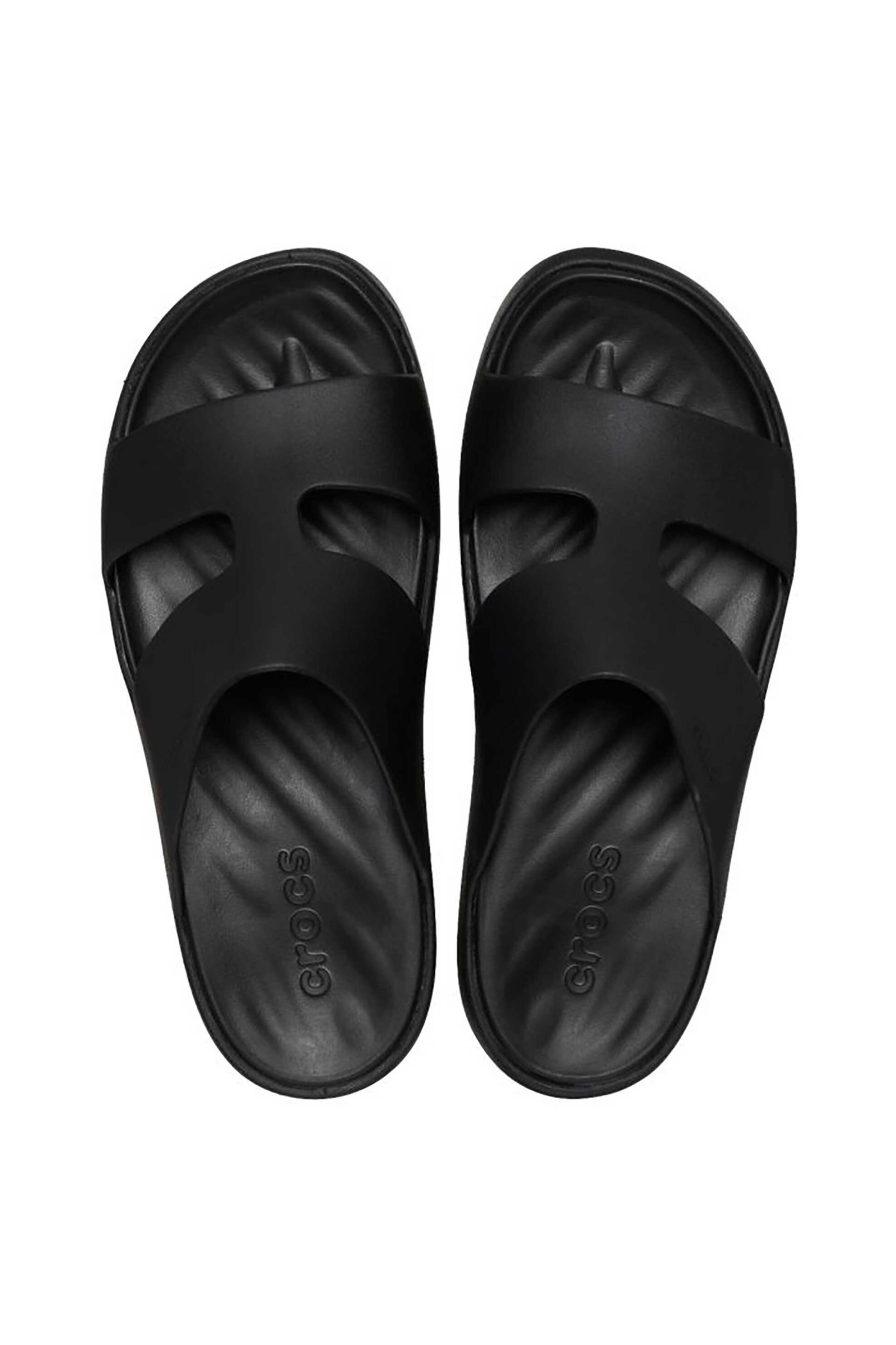 Crocs Γυναικεία Σανδάλια Getaway Platform H-Strap - E79755 Μαύρο