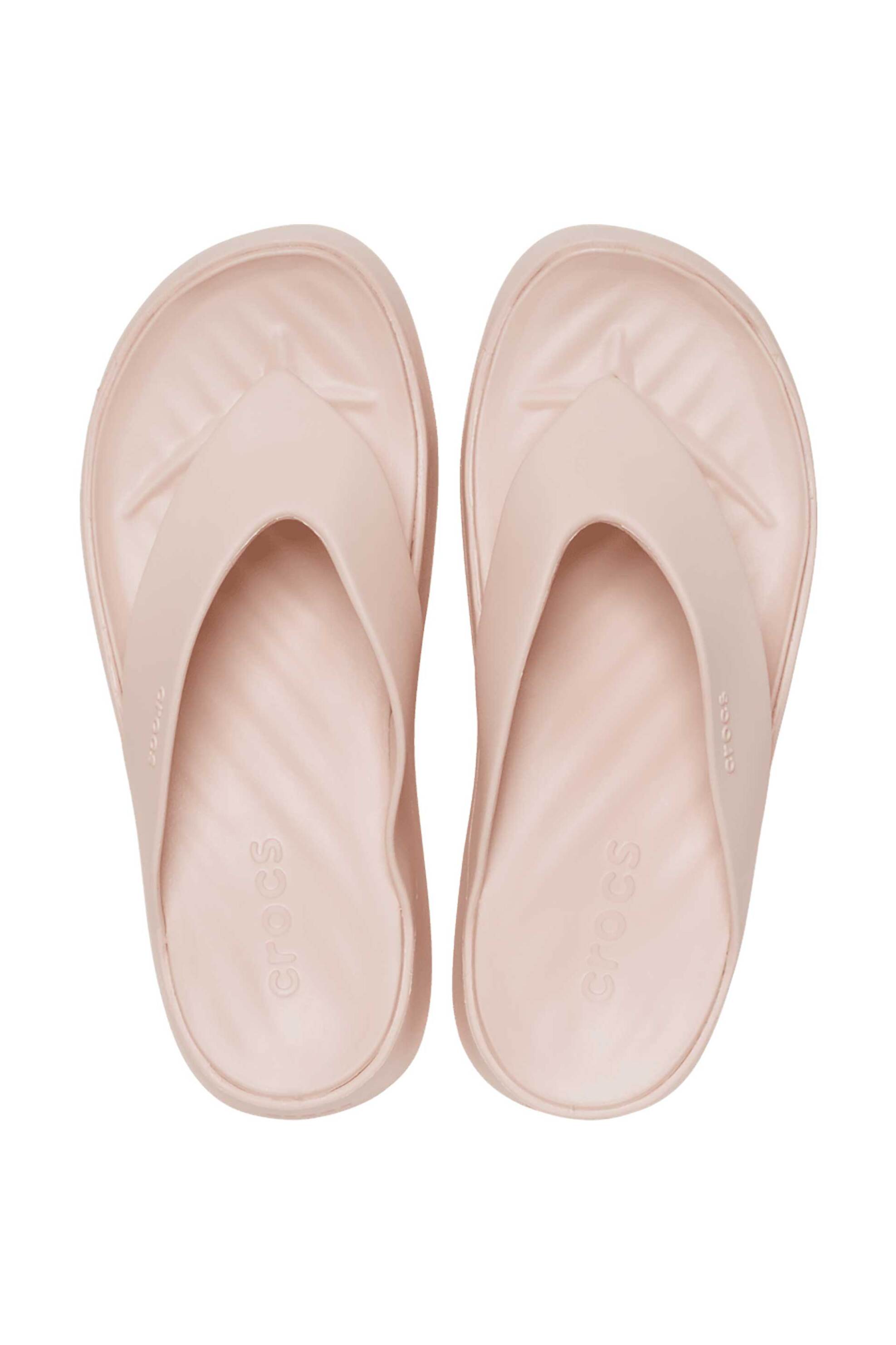 Crocs γυναικείες σαγιονάρες "Getaway Platform Flip" - E79756 Σομόν