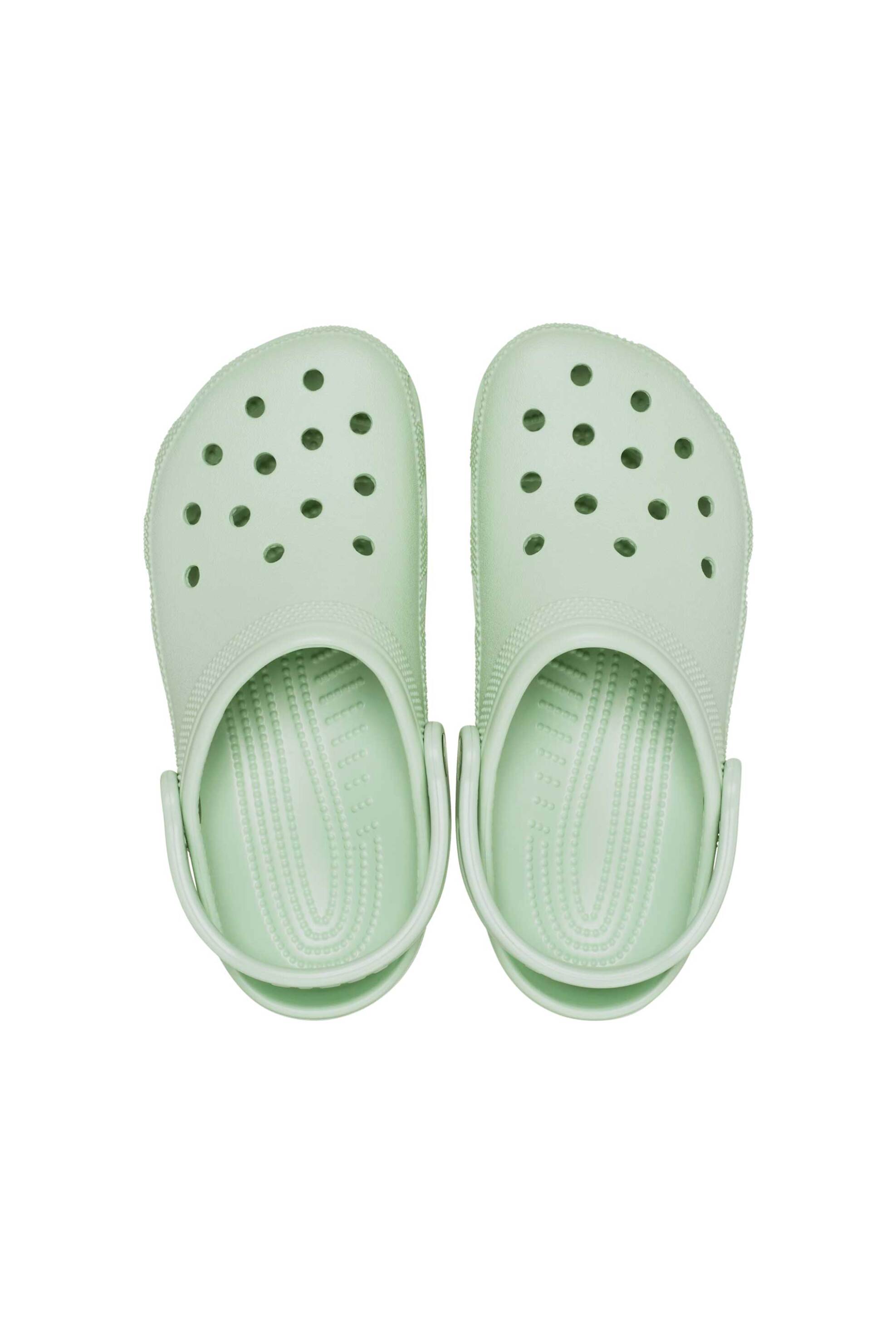 CROCS Crocs unisex clogs μονόχρωμα με διάτρητο σχέδιο "Classic" - E61000 Βεραμάν