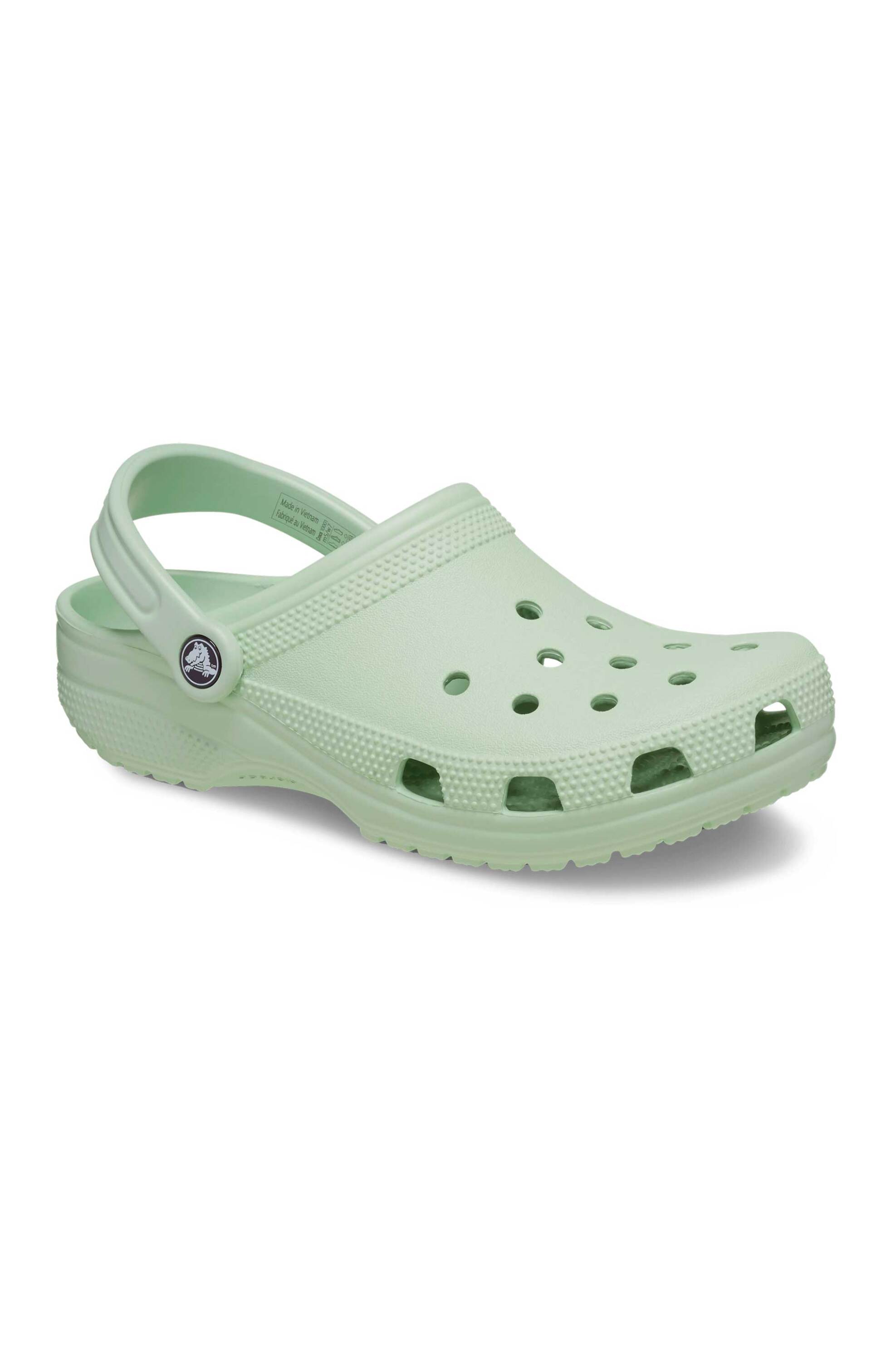 Crocs unisex clogs μονόχρωμα με διάτρητο σχέδιο "Classic" - E61000 Βεραμάν φωτογραφία