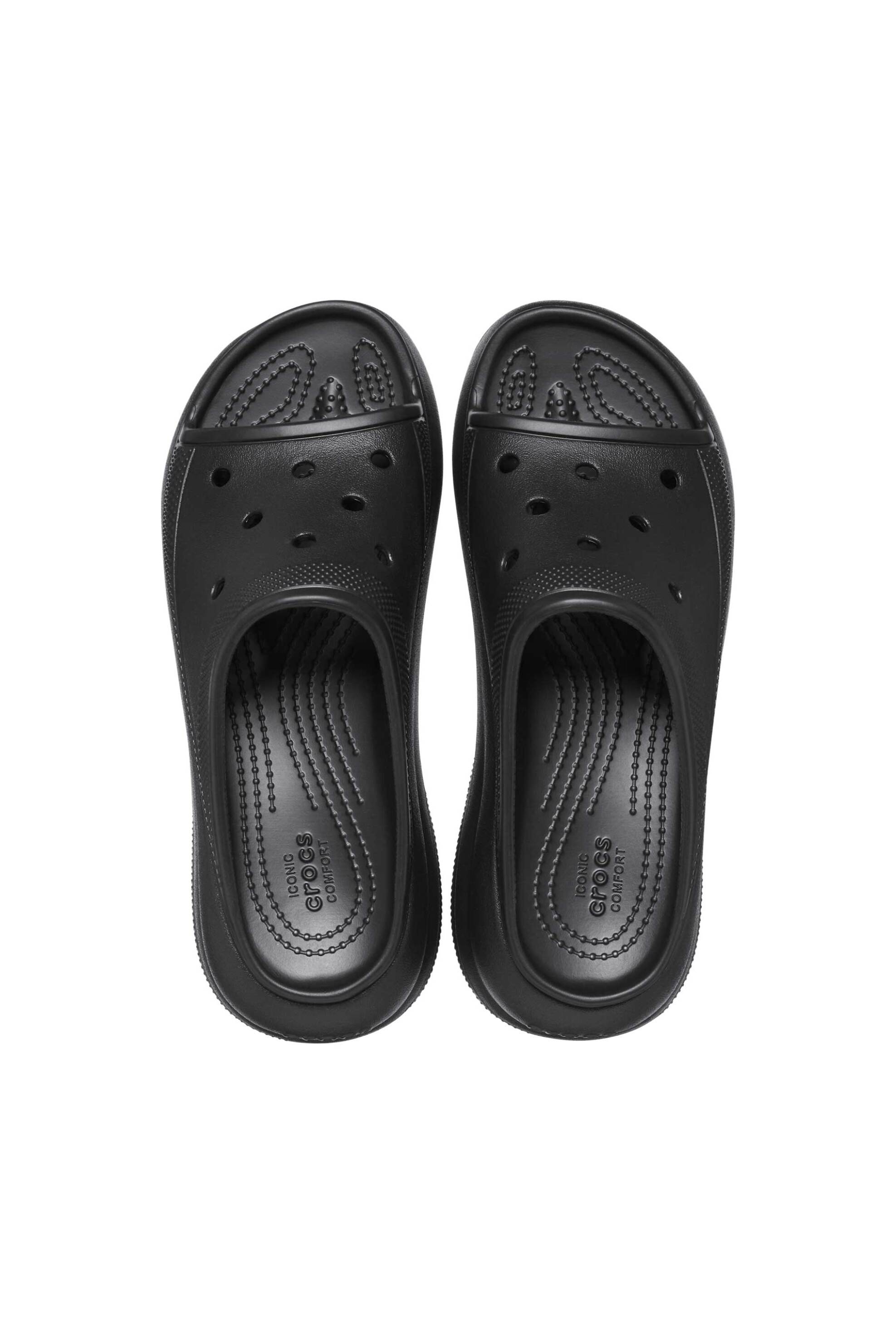 CROCS Crocs unisex σαγιονάρες "Crush" - E61111 Μαύρο