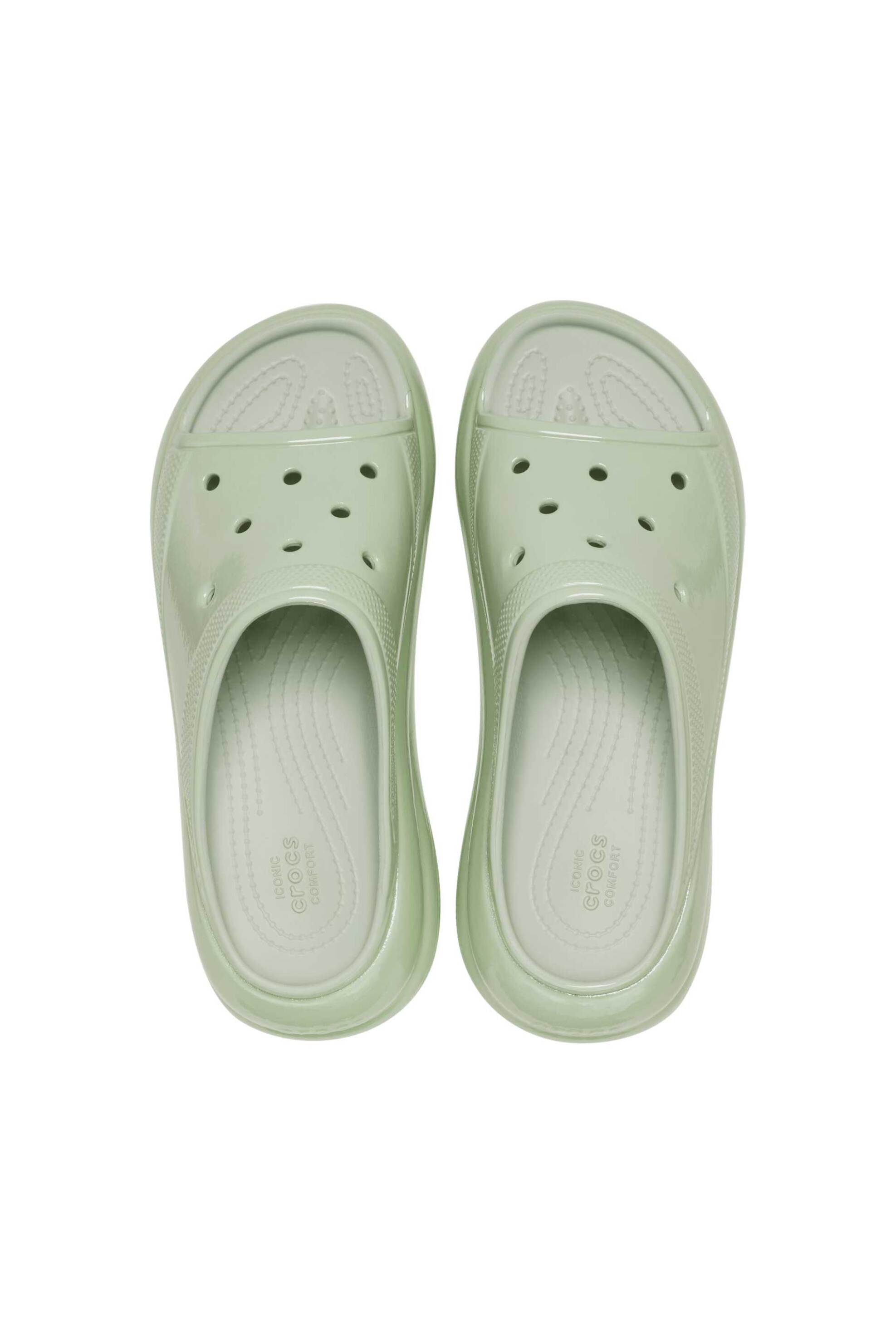 CROCS Crocs unisex σαγιονάρες "Crush High Shine" - E61177 Βεραμάν