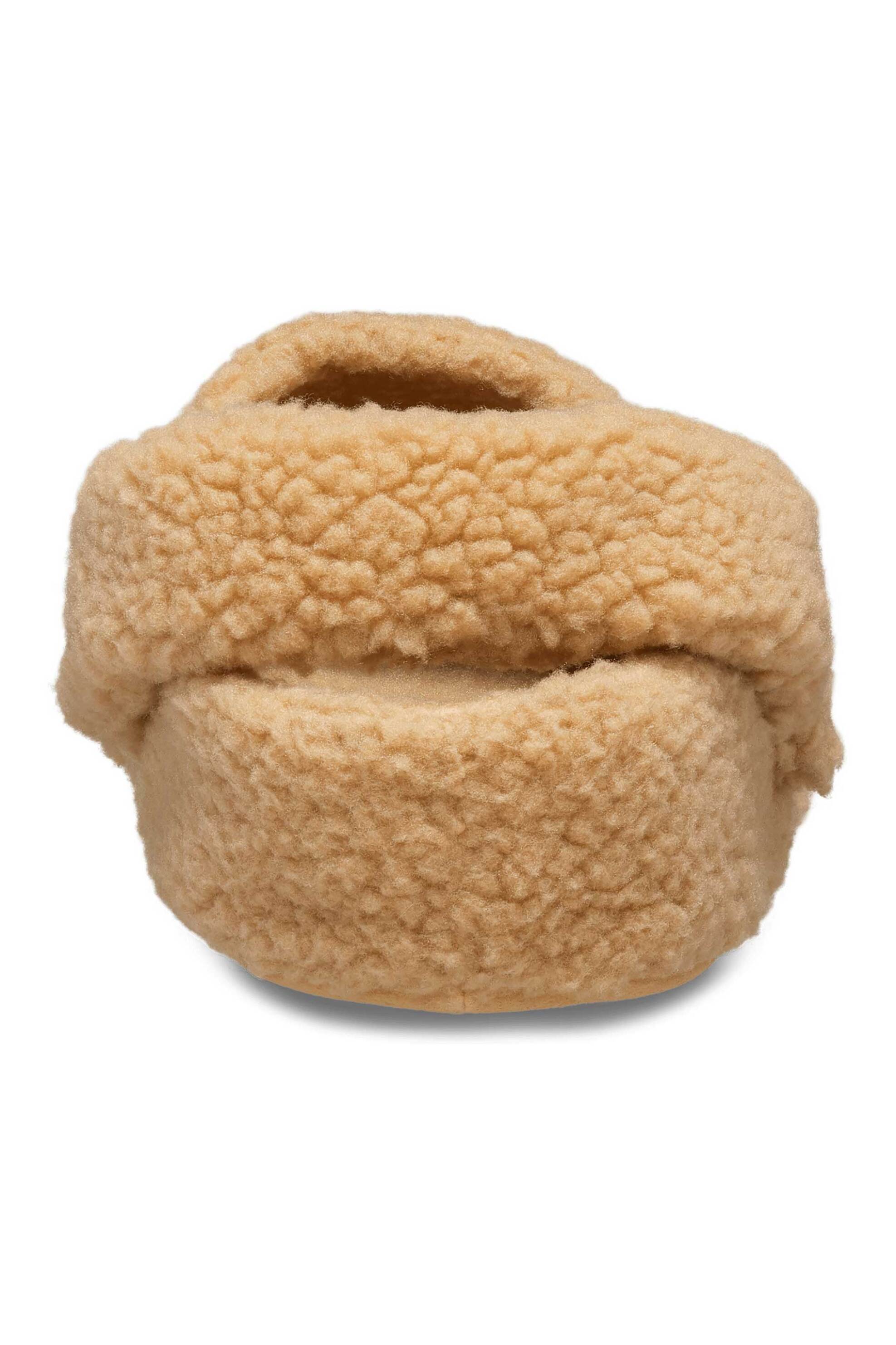 Crocs γυναικείες παντόφλες μπουκλέ "Classic Cozzzy" - E66073 Μπεζ φωτογραφία