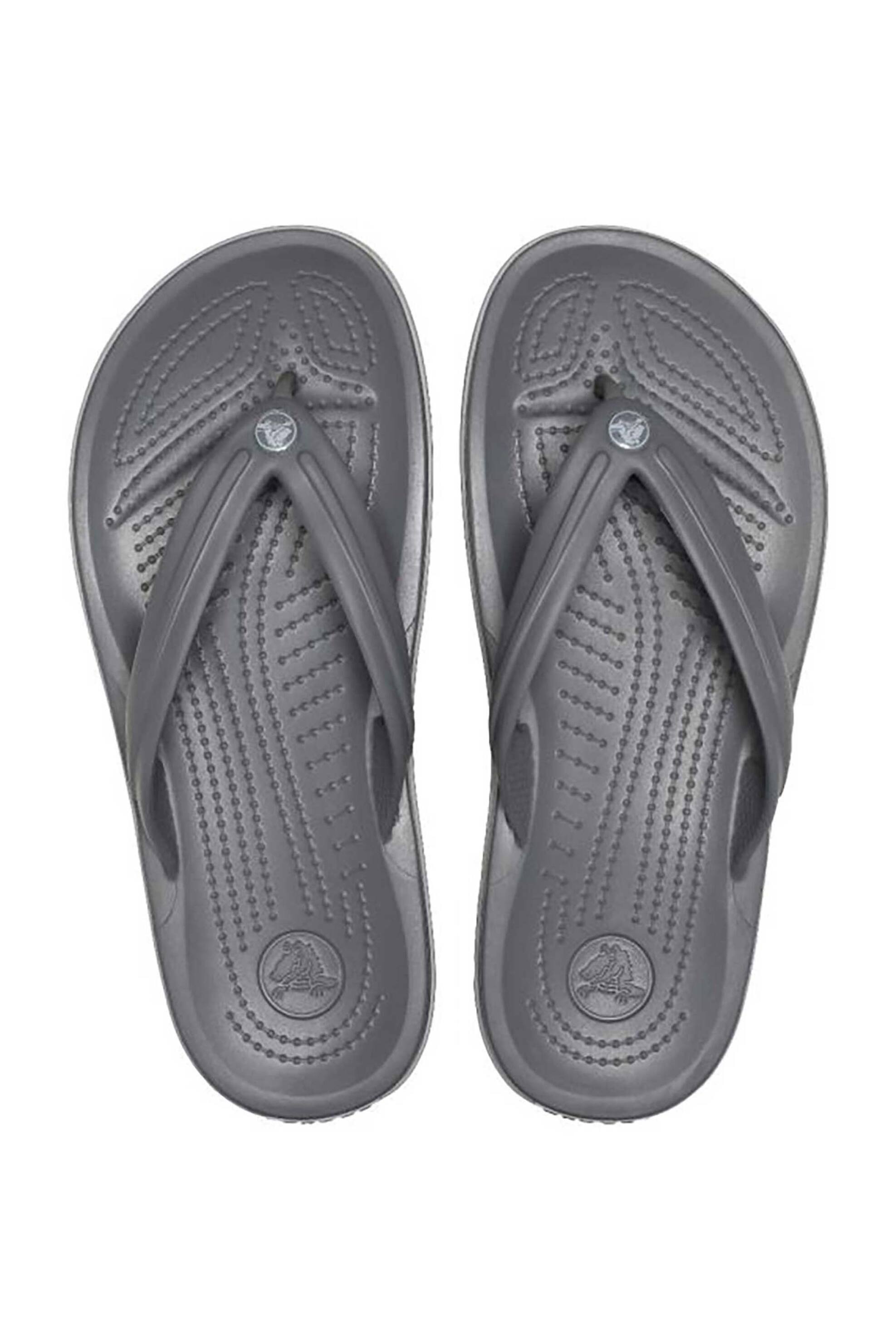 Crocs unisex σαγιονάρες μονόχρωμες "Crocband™" - E69009 Ανθρακί