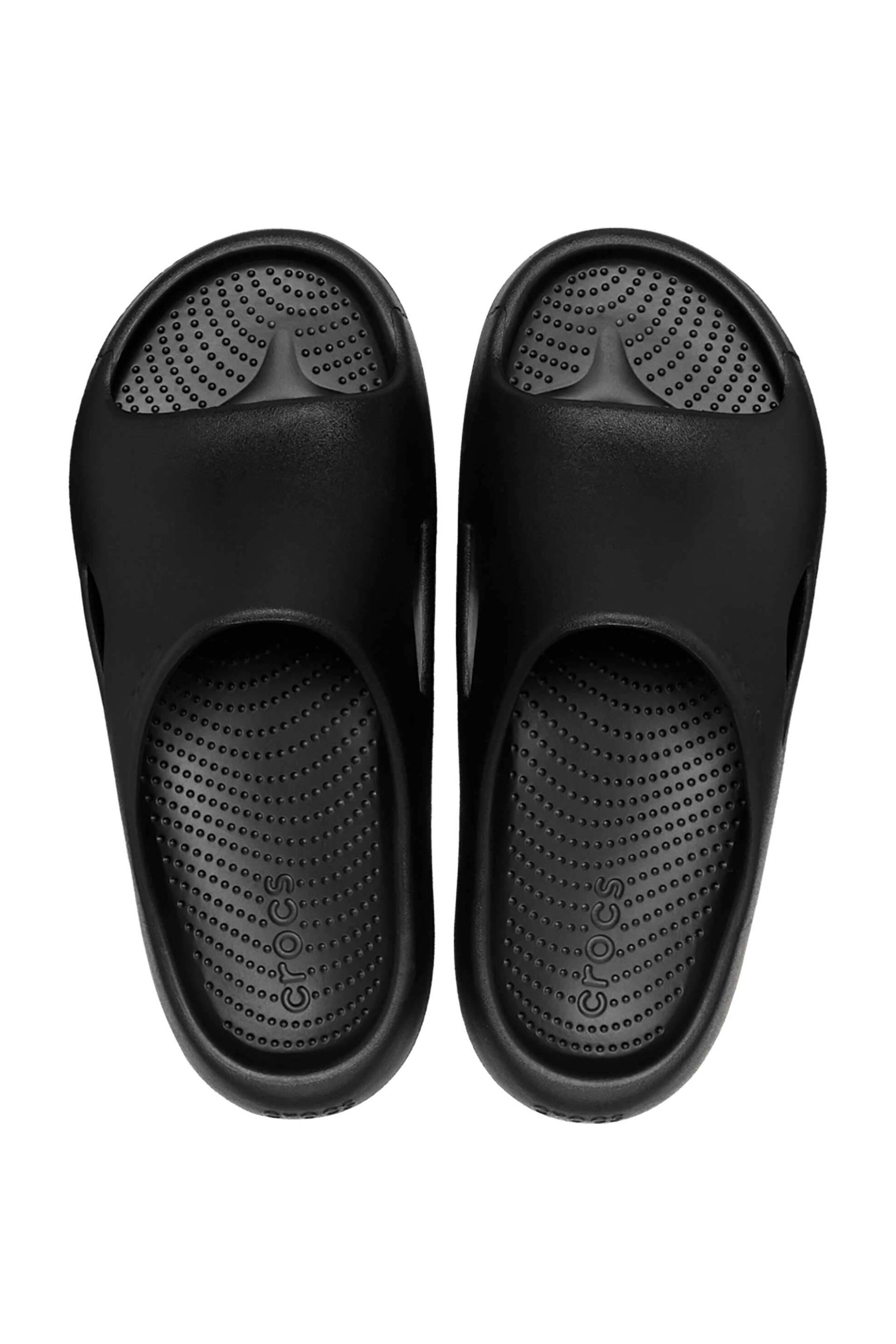 Crocs unisex σαγιονάρες μονόχρωμες "Mellow Recovery" - E69055 Μαύρο