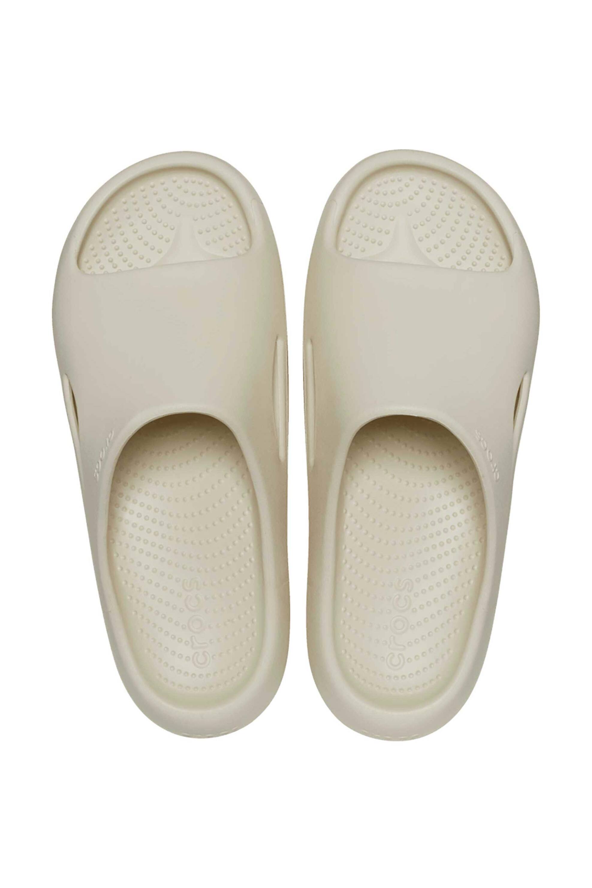Crocs unisex σαγιονάρες μονόχρωμες "Mellow Recovery" - E69055 Κρέμ