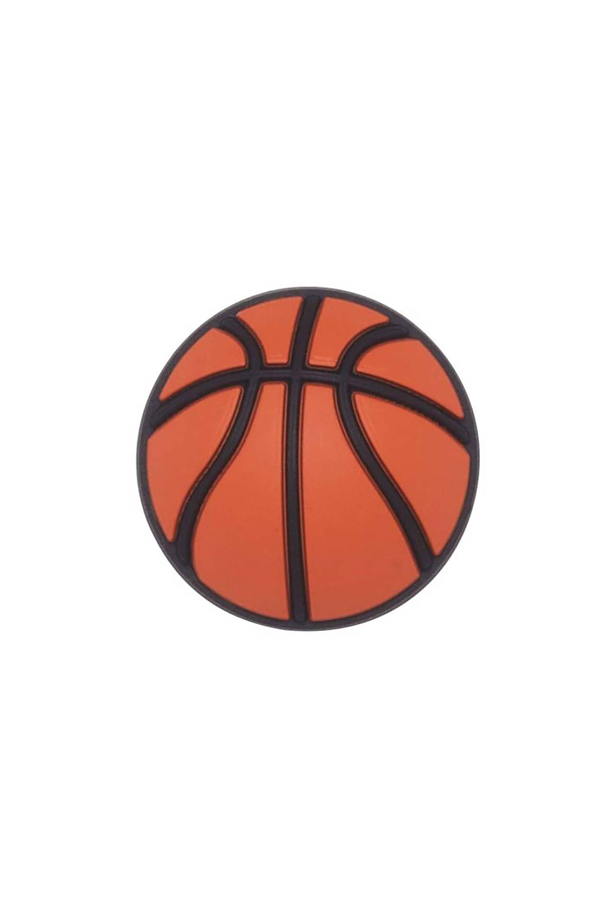 Crocs διακοσμητικά charms Jibbitz™ για clogs "Tiny Basketball" - E69388 Πορτοκαλί
