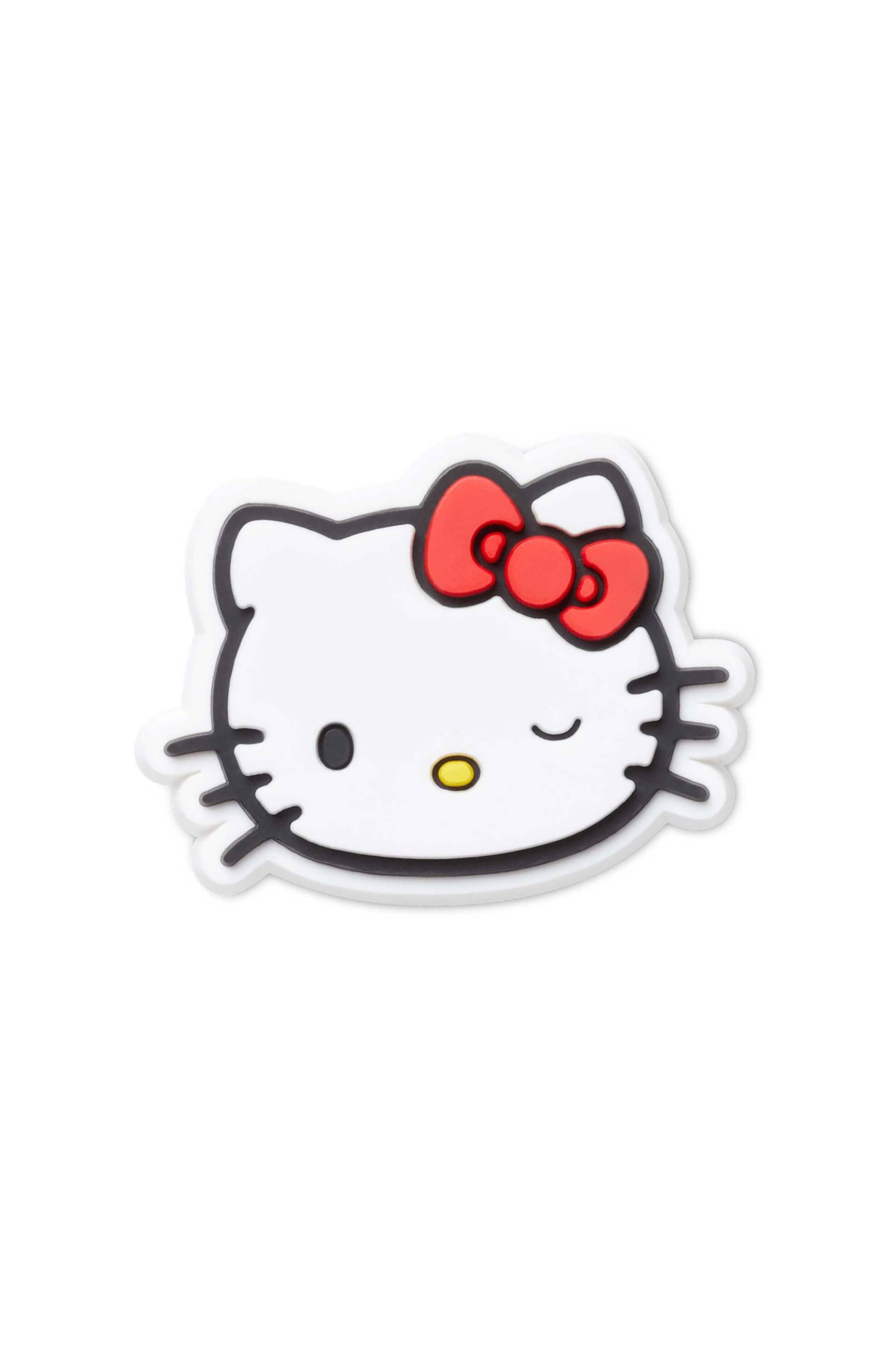 Crocs διακοσμητικά charms Jibbitz™ για clogs "Hello Kitty Wink" - E69512 Λευκό