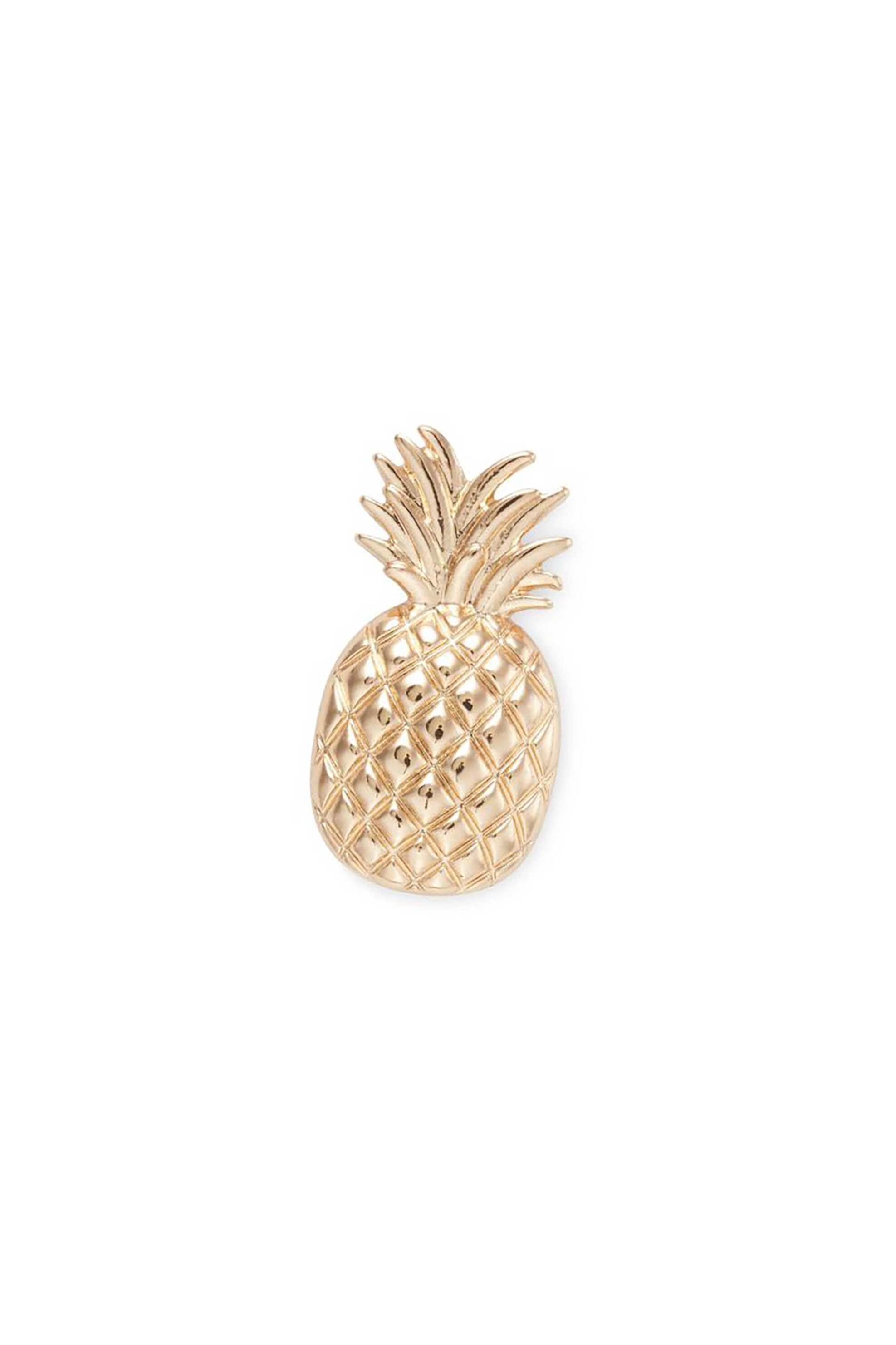 Crocs διακοσμητικά charms Jibbitz™ για clogs "Gold Pineapple" - E79136 Χρυσό