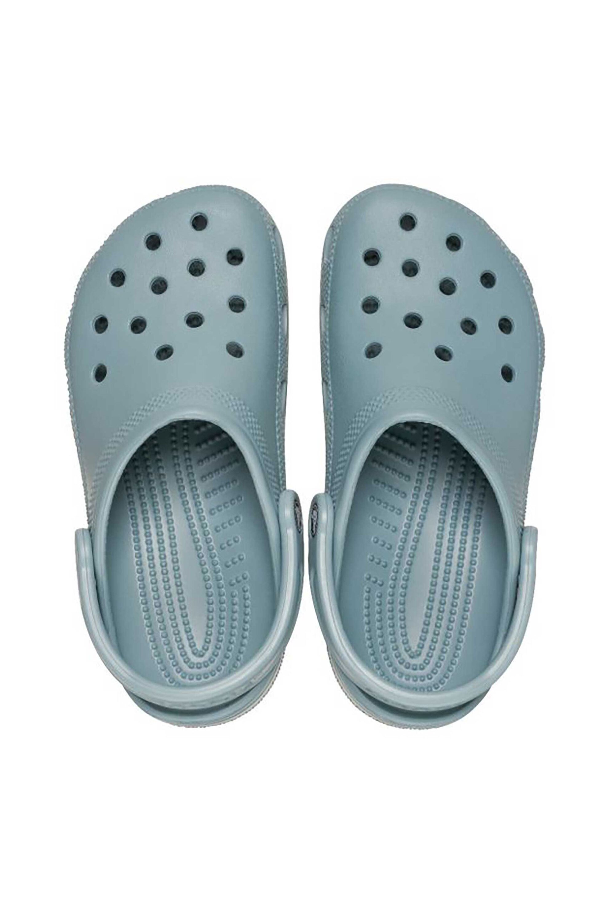 CROCS Crocs unisex clogs μονόχρωμα με διάτρητο σχέδιο "Crush" - E79700 Γκρι Γαλάζιο