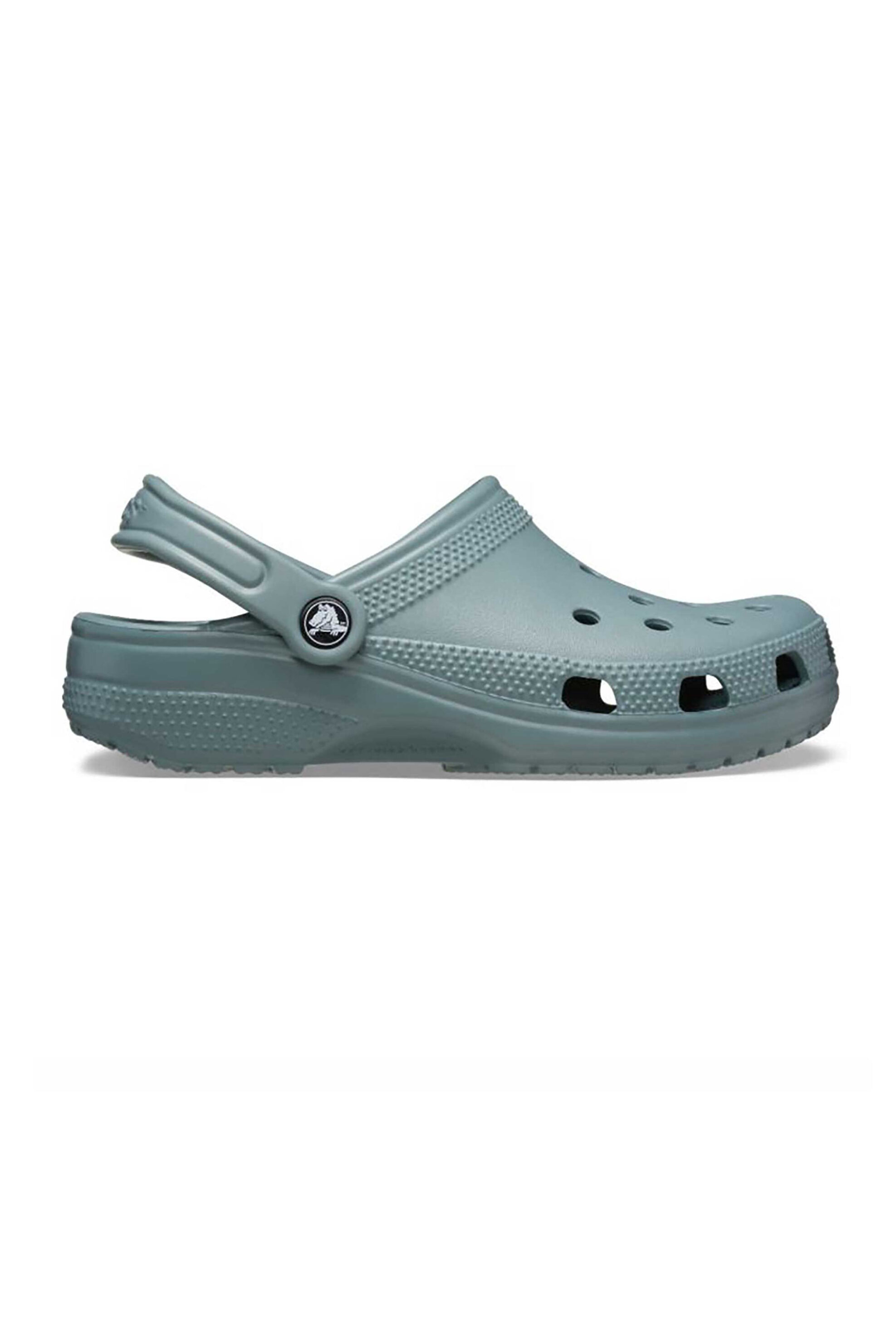 Crocs unisex clogs μονόχρωμα με διάτρητο σχέδιο "Crush" - E79700 Γκρι Γαλάζιο φωτογραφία