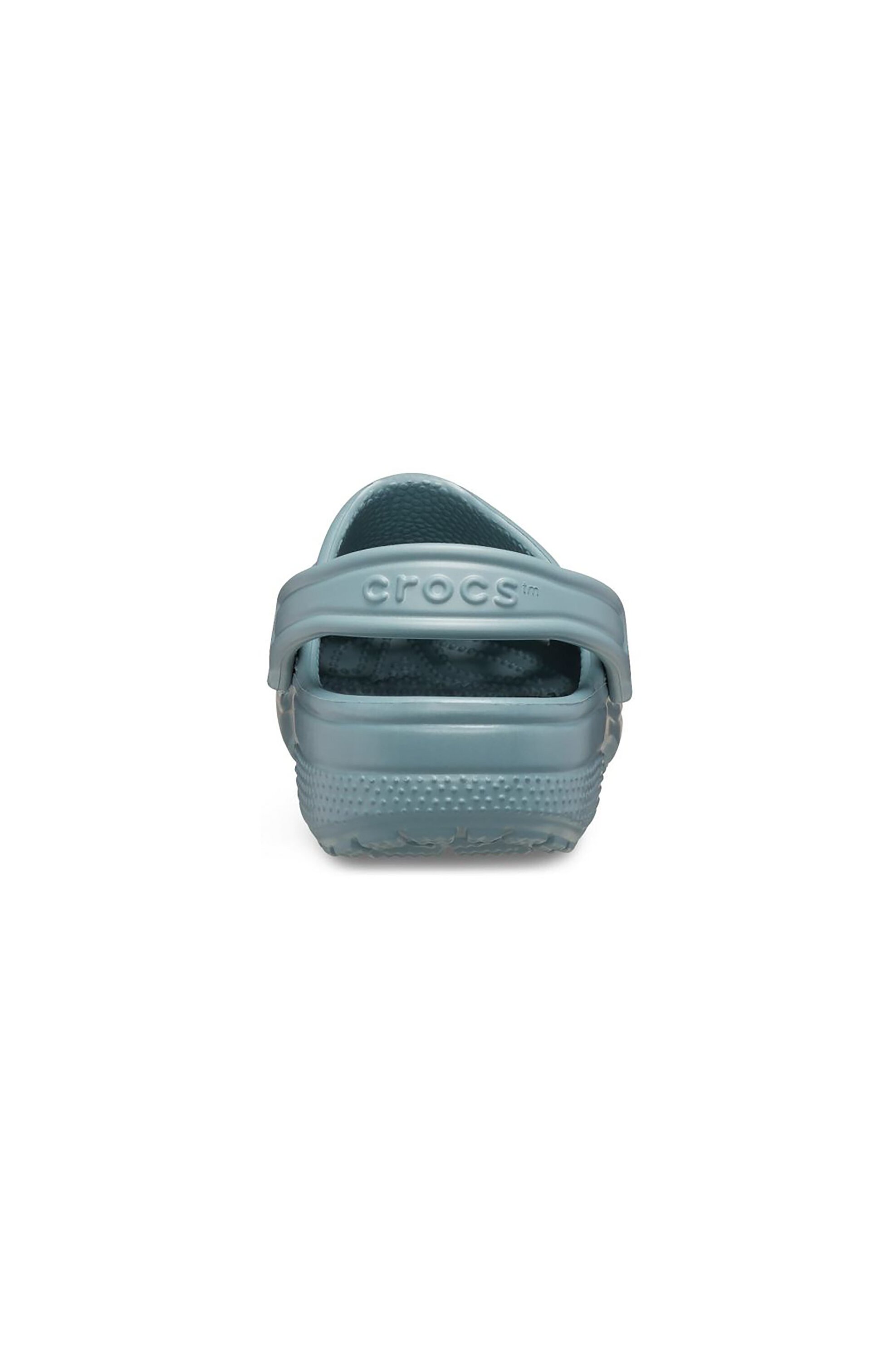 Crocs Unisex Clogs Μονόχρωμα με Διάτρητο Σχέδιο Crush - E79700 Γκρι Γαλάζιο