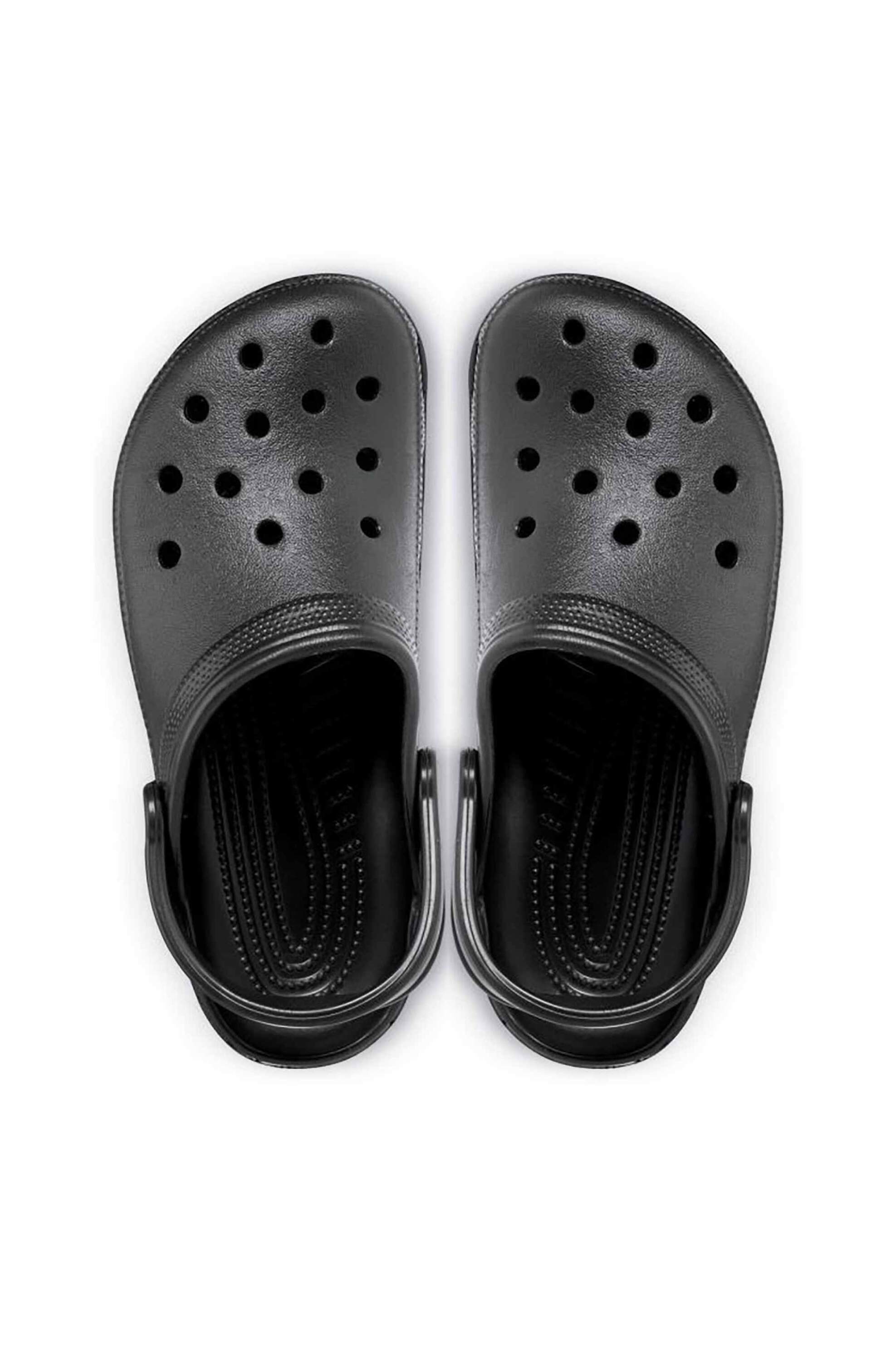 CROCS Crocs unisex clogs μονόχρωμα με διάτρητο σχέδιο "Crush" - E79700 Μαύρο