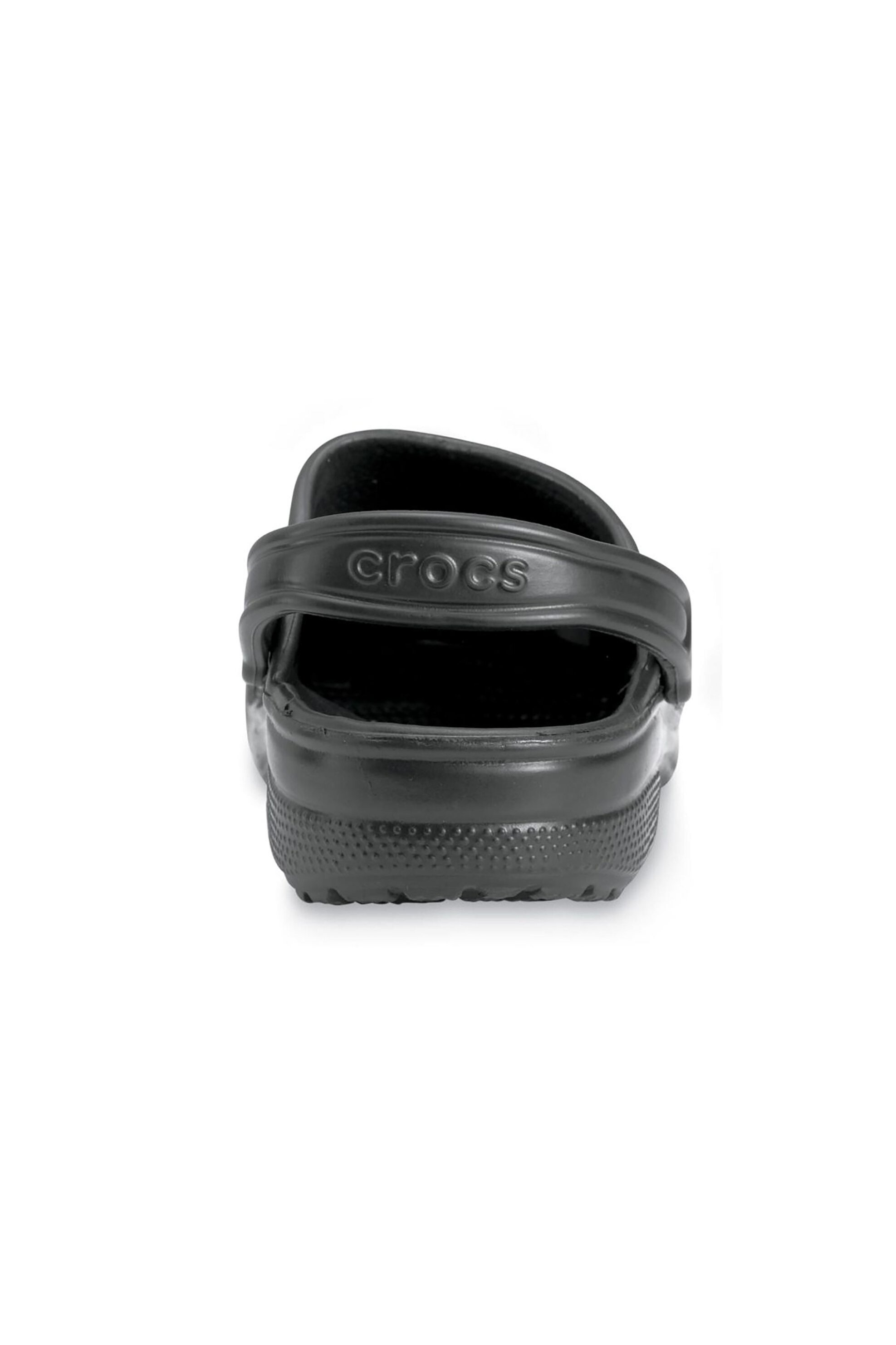 Crocs Unisex Clogs Μονόχρωμα με Διάτρητο Σχέδιο Crush - E79700 Μαύρο