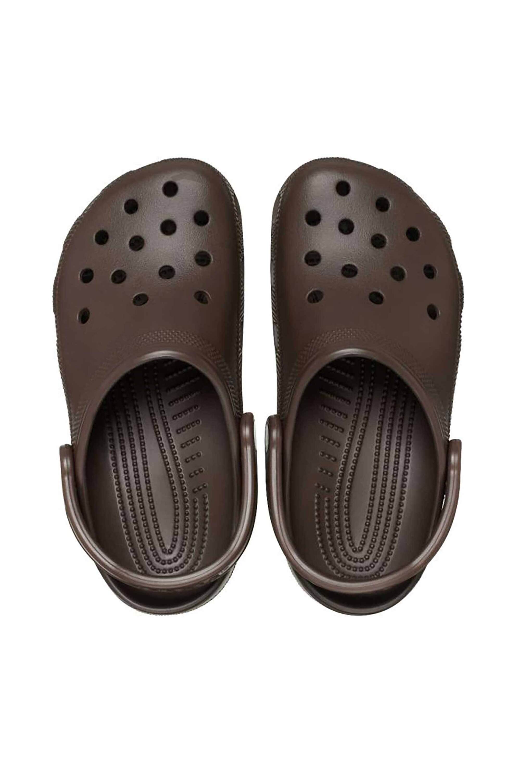 Crocs unisex clogs μονόχρωμα με διάτρητο σχέδιο 