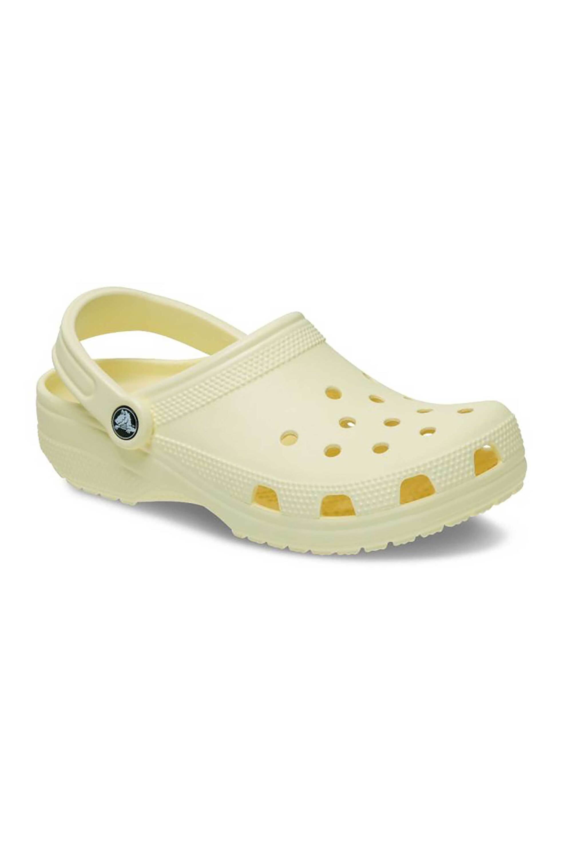 Crocs unisex clogs μονόχρωμα με διάτρητο σχέδιο "Crush" - E79700 Κίτρινο φωτογραφία