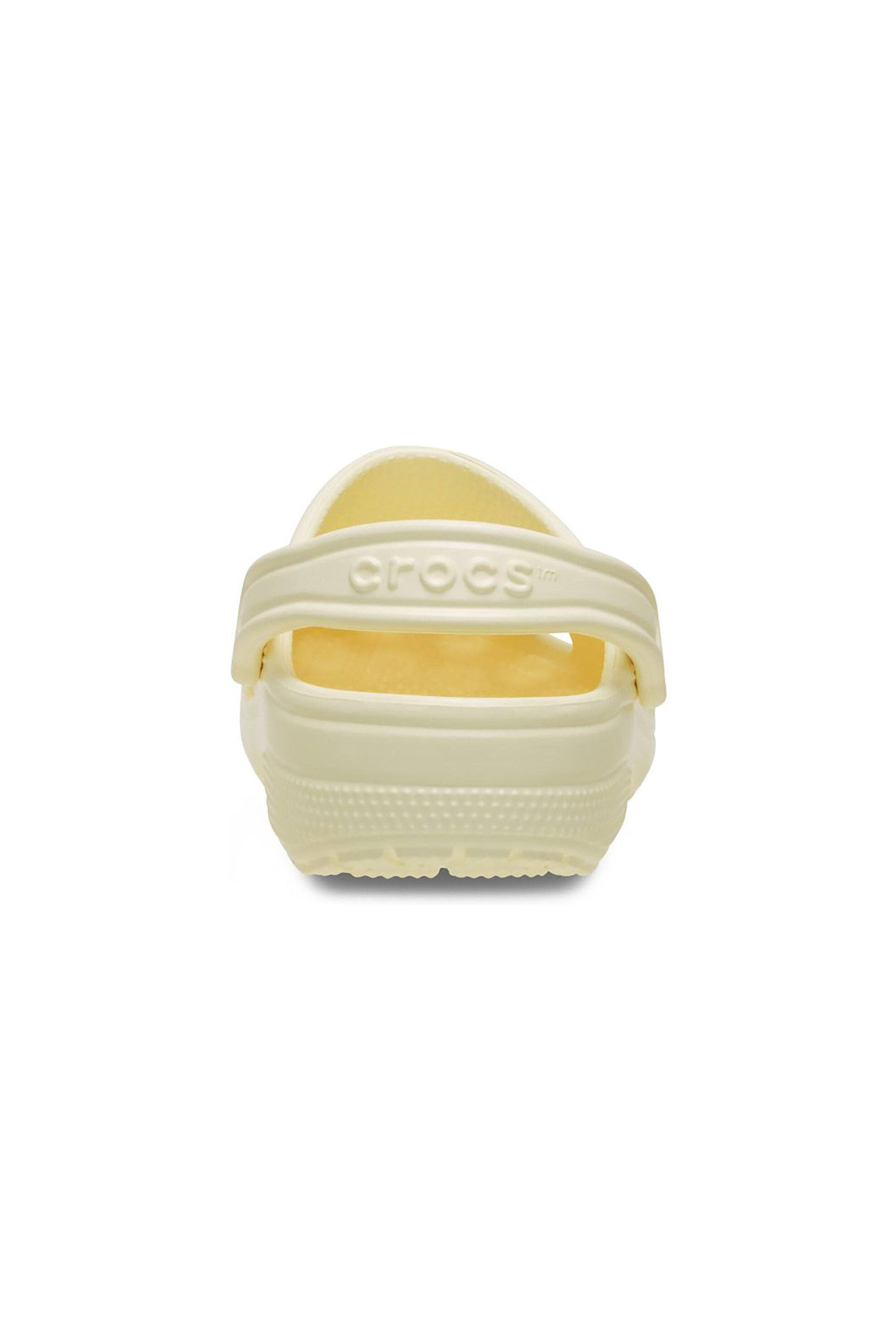 Crocs unisex clogs μονόχρωμα με διάτρητο σχέδιο "Crush" - E79700 Κίτρινο φωτογραφία
