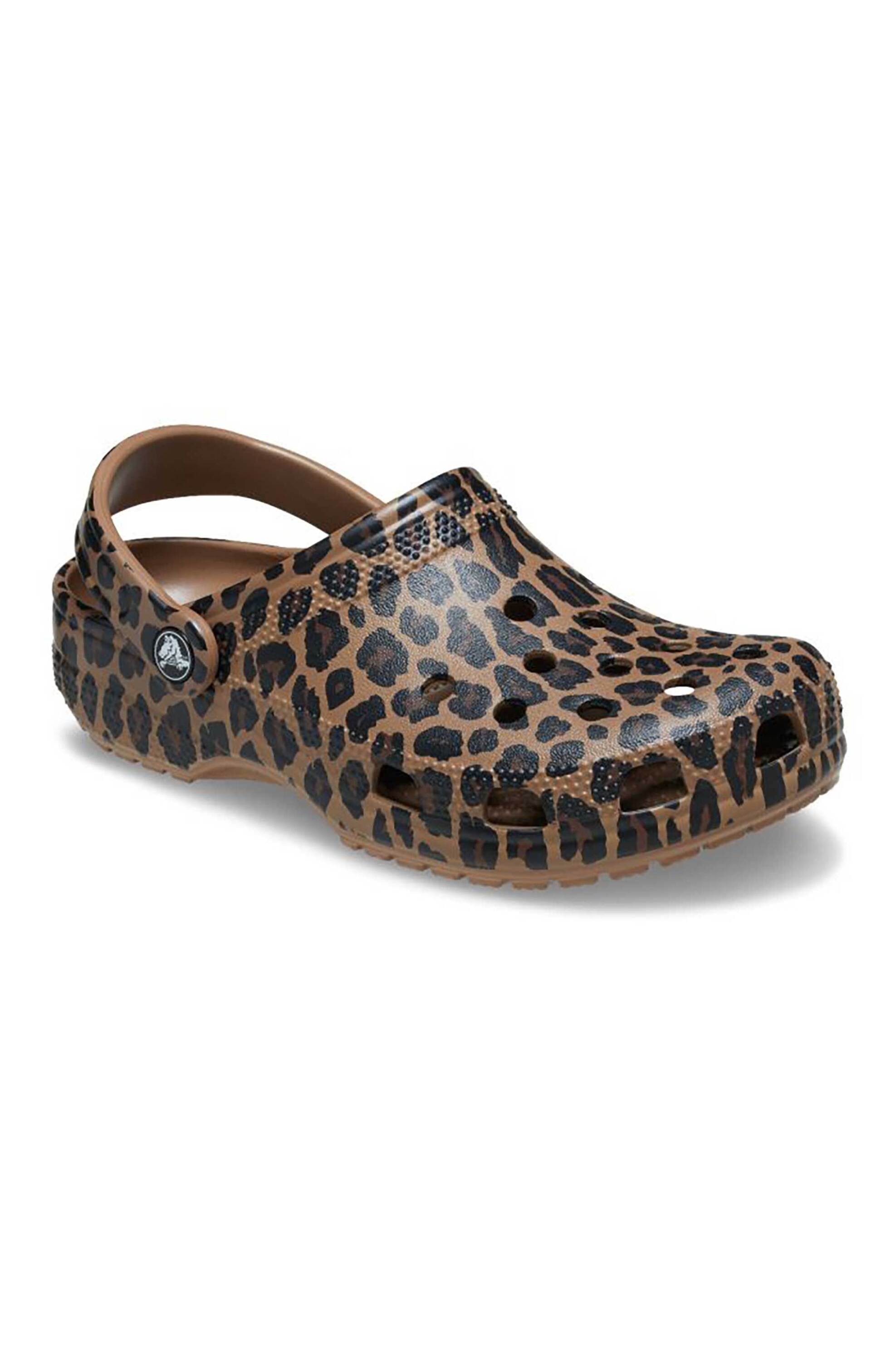 Crocs unisex clogs με διάτρητο σχέδιο "Classic Animal Clog" - E79837 Καφέ φωτογραφία