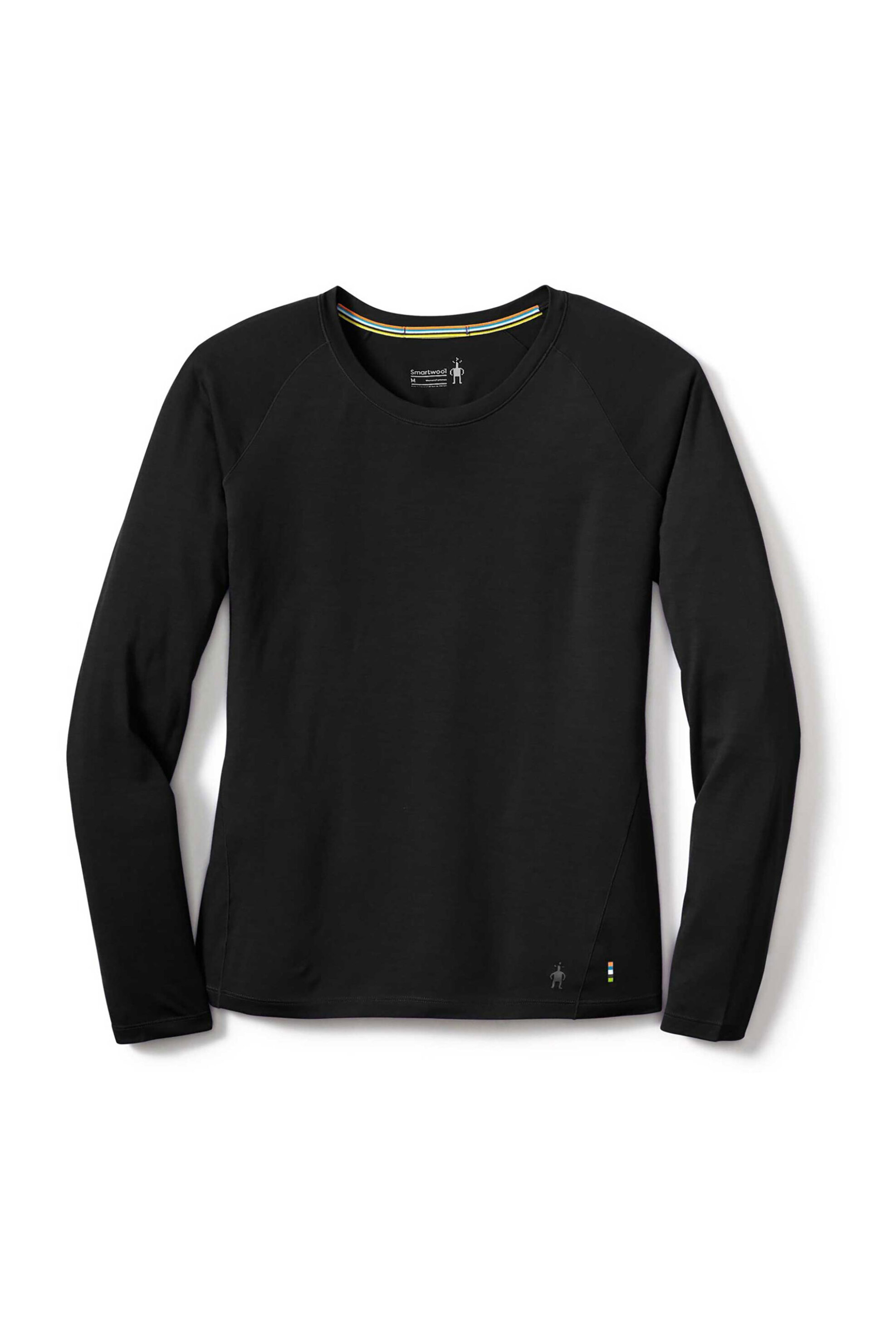 Smartwool γυναικεία μπλούζα με στρογγυλή λαιμόκοψη "Classic All-Season Merino Base Layer" - SW0169130011 Μαύρο φωτογραφία