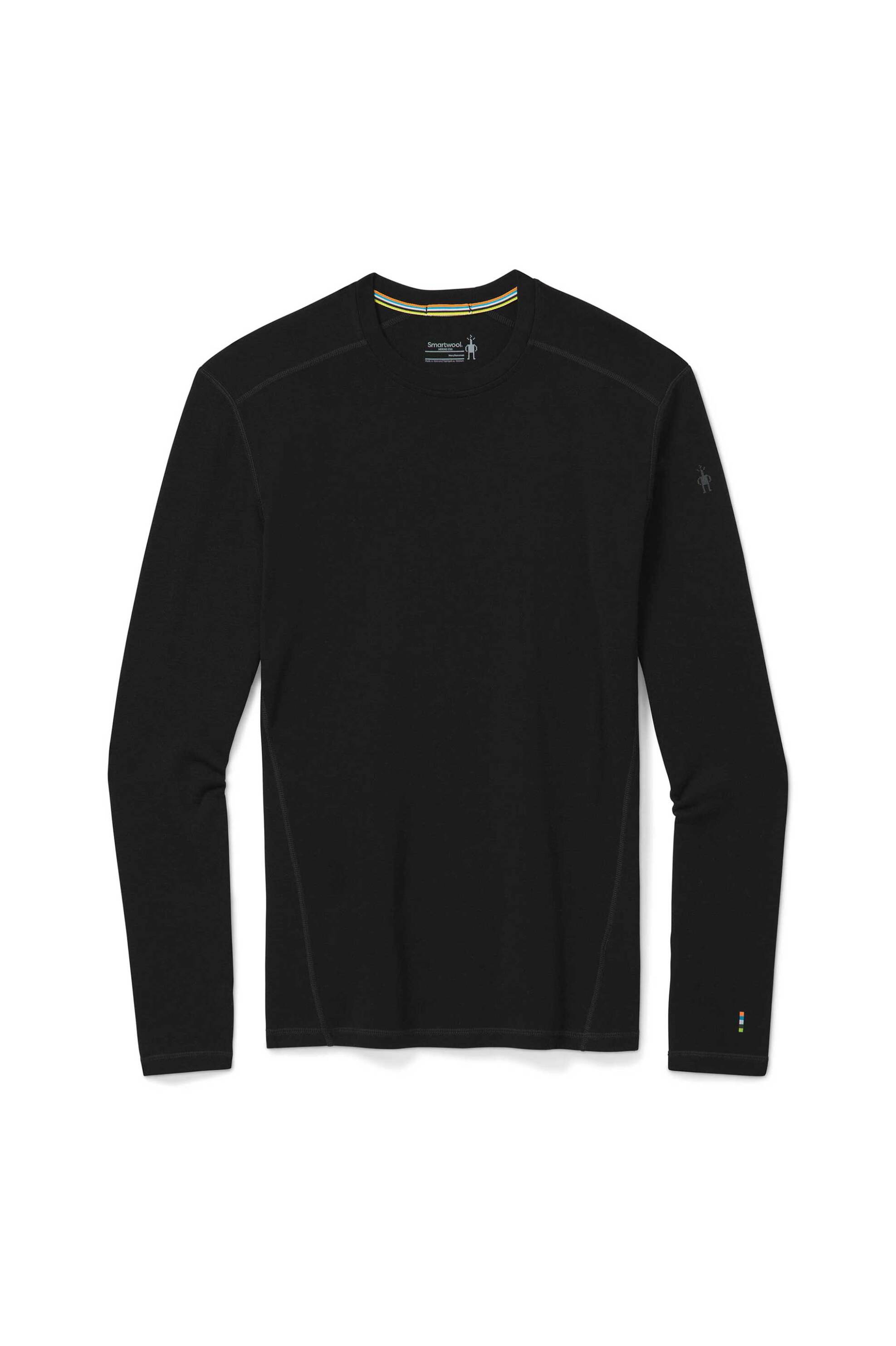 Smartwool ανδρική μπλούζα με στρογγυλή λαιμόκοψη "Classic Thermal Merino Base Layer" - SW0163500011 Μαύρο φωτογραφία