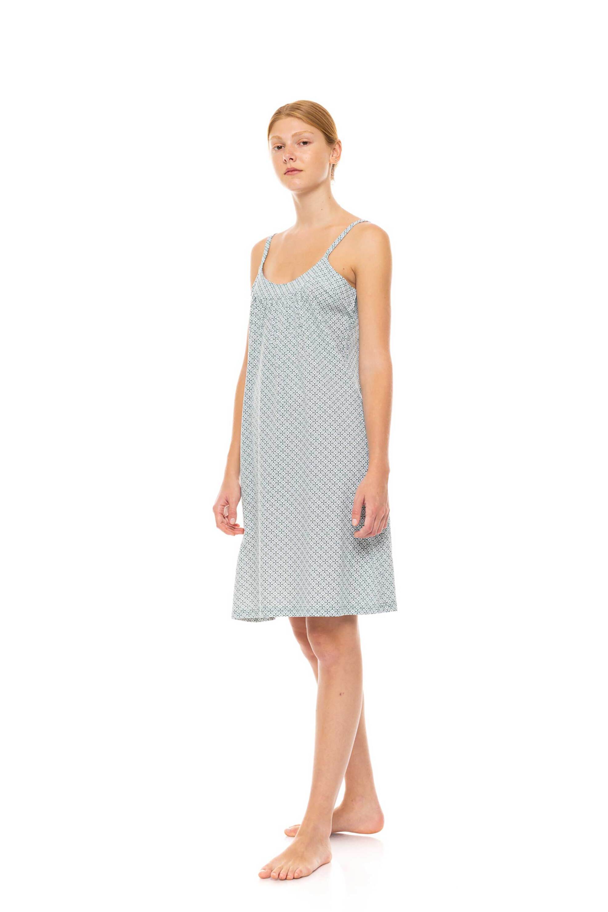 Pink Label γυναικείο νυχτικό με all-over print - S1475 Βεραμάν φωτογραφία