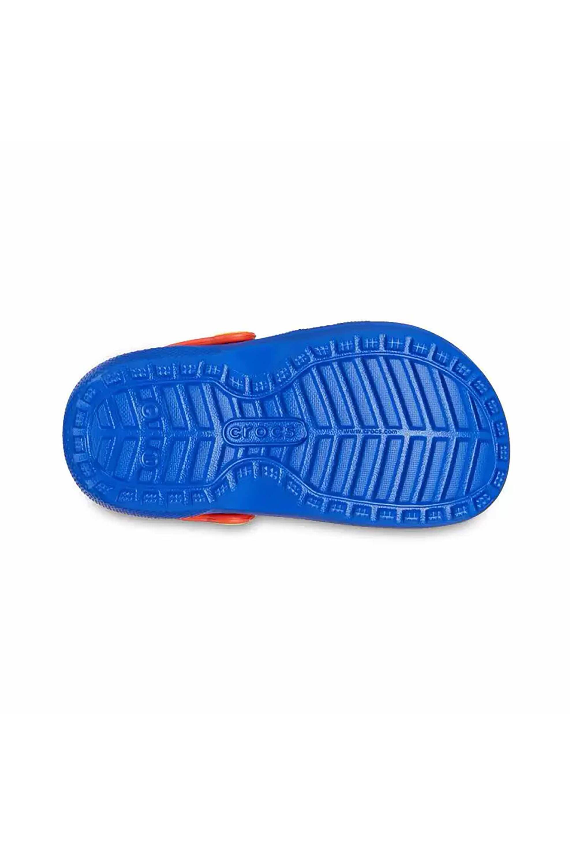 Crocs παιδικά clogs με επένδυση από faux γούνα "Classic Lined" - E66029 Μπλε φωτογραφία