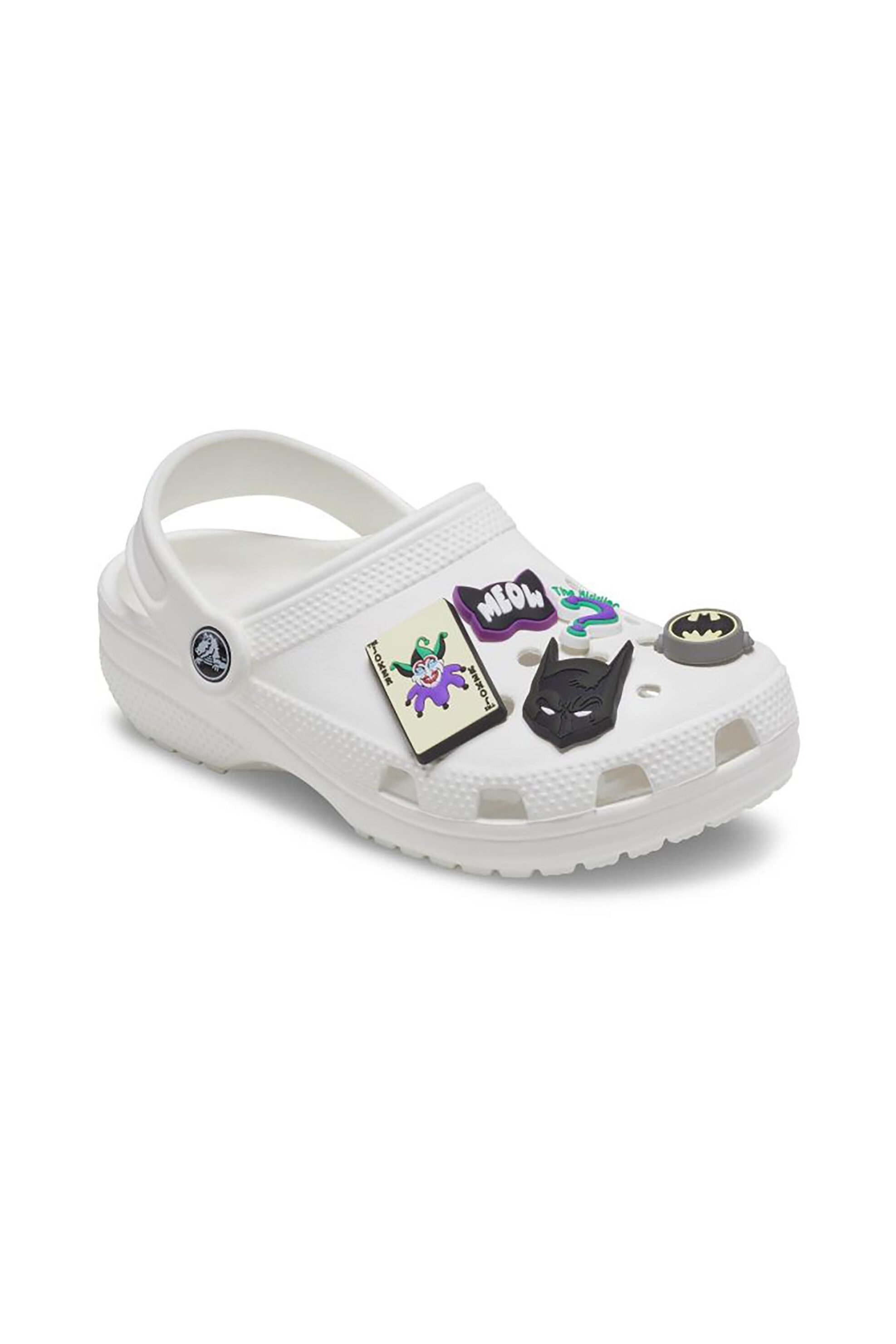 Crocs Διακοσμητικό Σετ Charm Jibbitz για Clogs Batman (5 Τεμάχια) - E79149 Γκρι