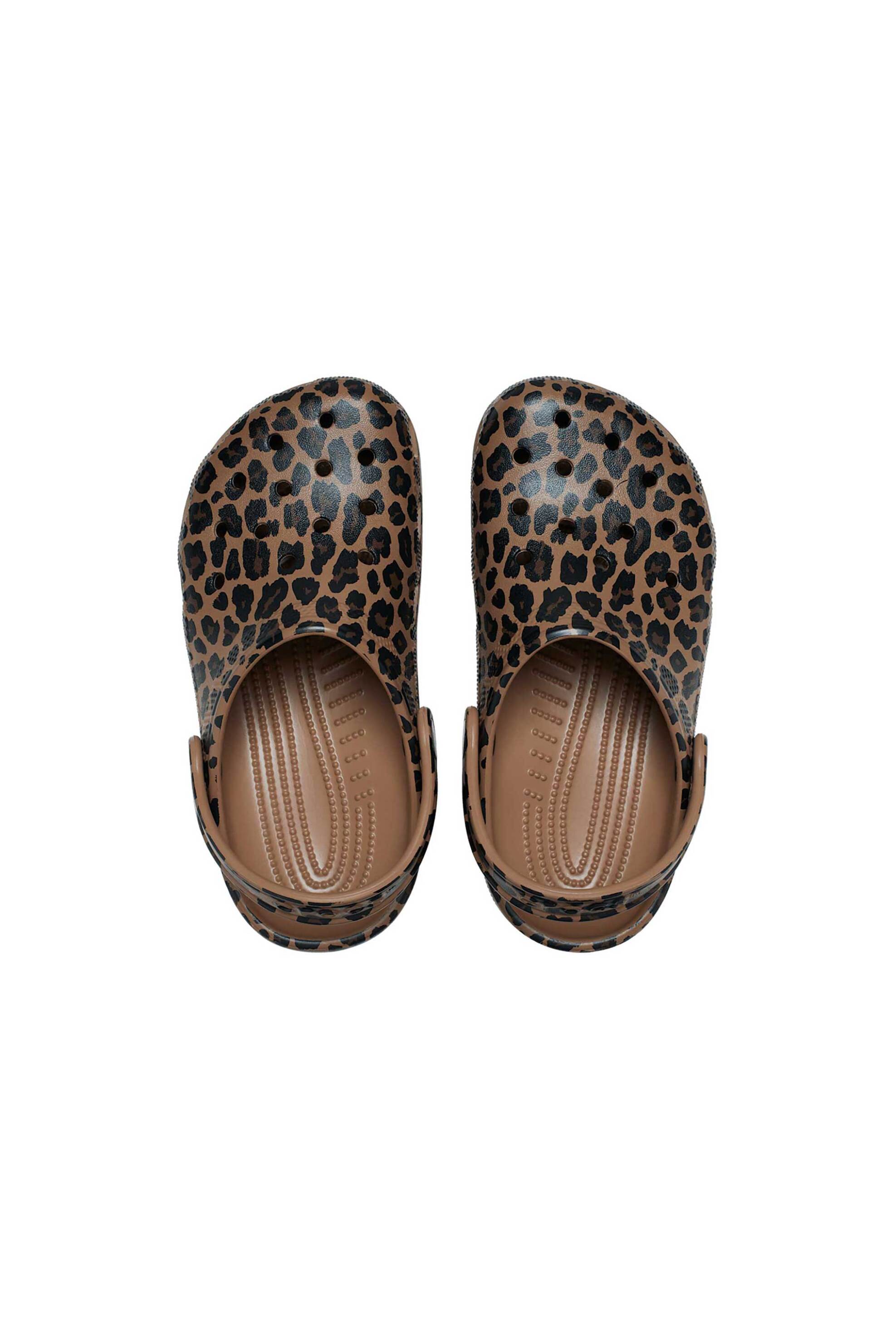 Crocs παιδικά clogs "Kids' Classic Animal Clog" - E79845 Καφέ