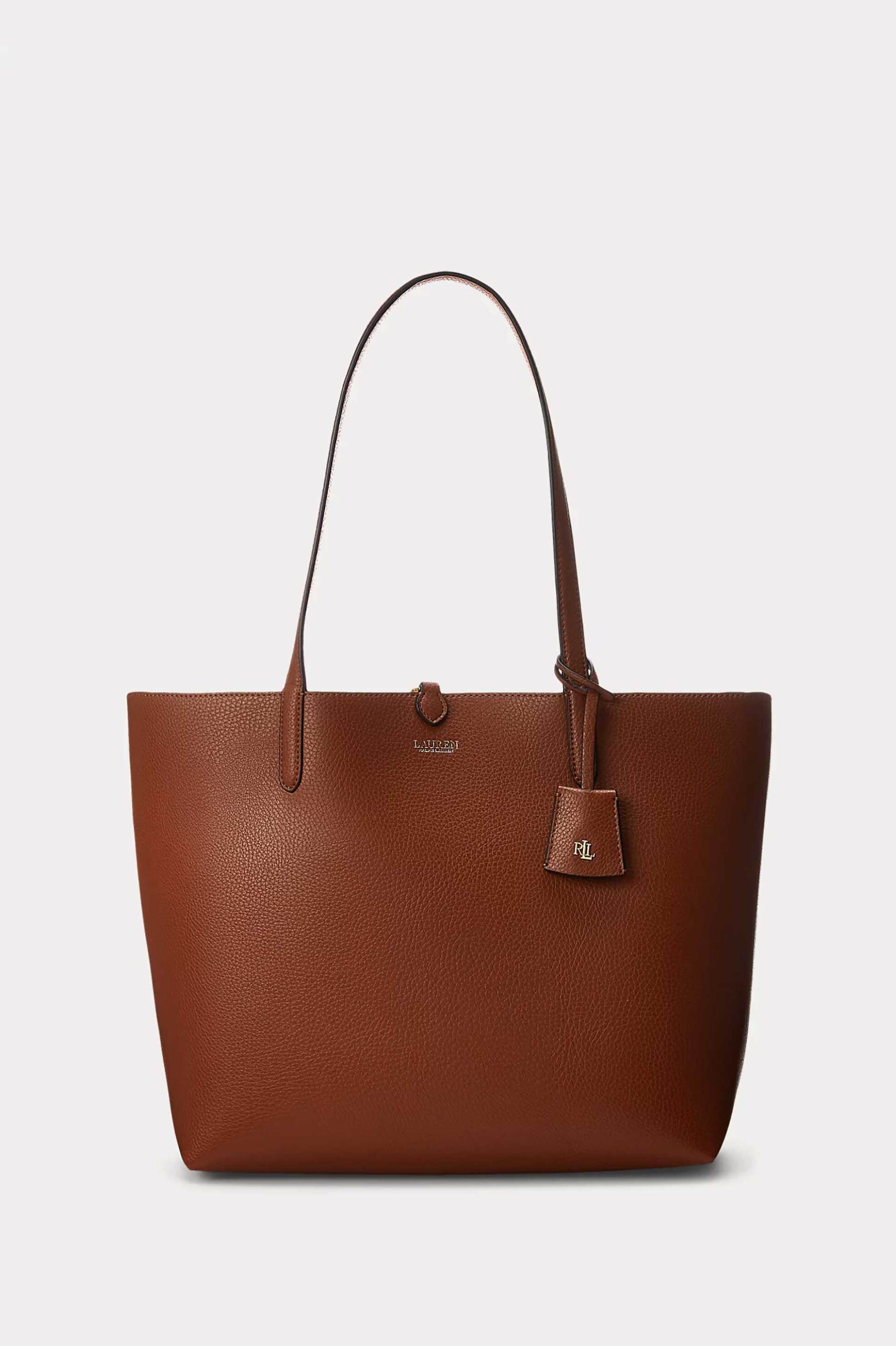 Γυναίκα > ΤΣΑΝΤΕΣ > Τσάντες Ώμου & Shopper Bags Lauren Ralph Lauren γυναικεία τσάντα tote διπλής όψης με σταμπωτό λογότυπο - 323-431795329/002 Ταμπά