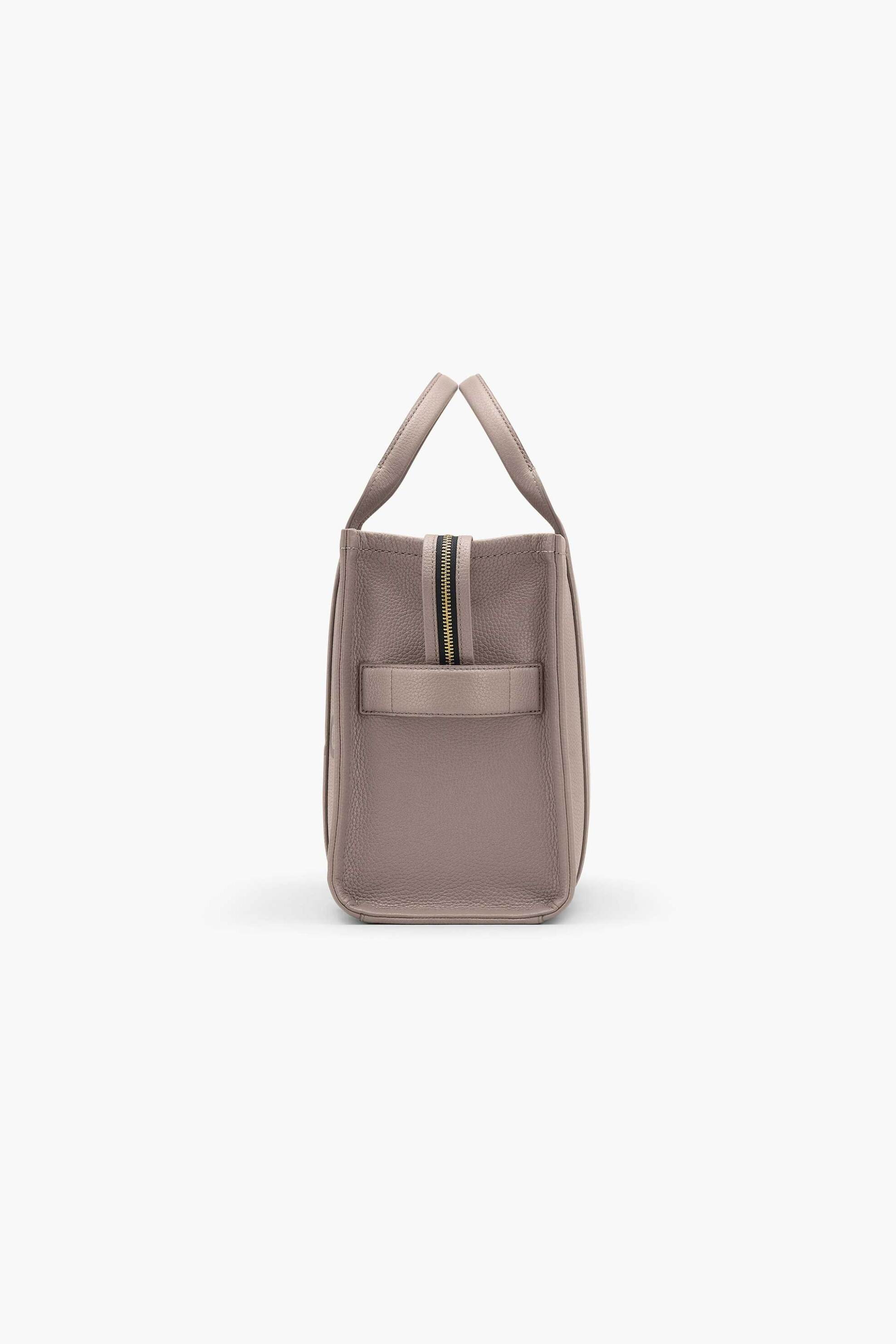 Marc Jacobs γυναικεία δερμάτινη τσάντα χειρός με logo print 