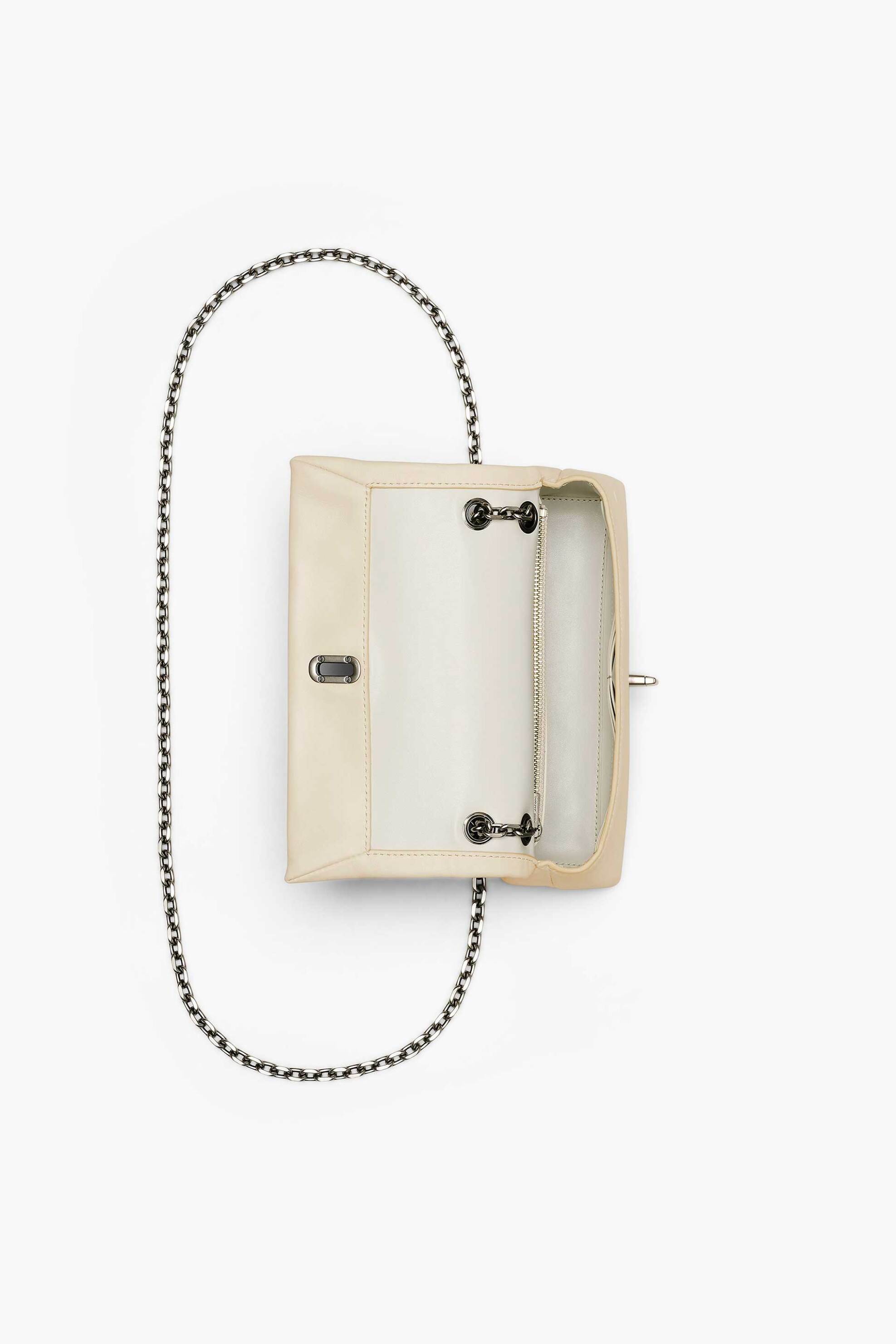 Marc Jacobs γυναικεία τσάντα ώμου "The Dual Chain Mini" - 2R4SMN003S02 Εκρού φωτογραφία