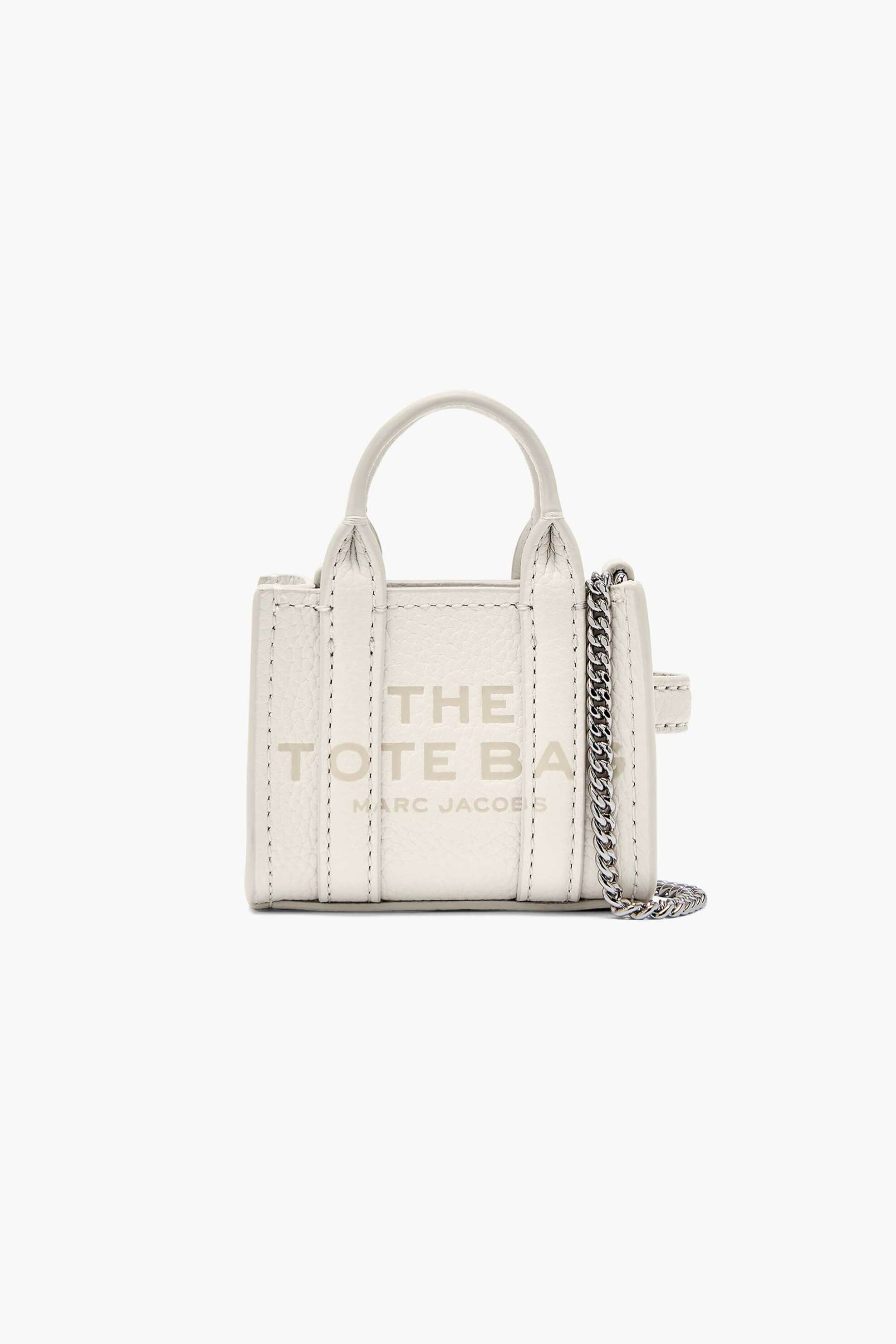 MARC JACOBS Marc Jacobs γυναικείο mini bag "The Nano Tote Crossbody" - 2S5SMN016S01 Λευκό