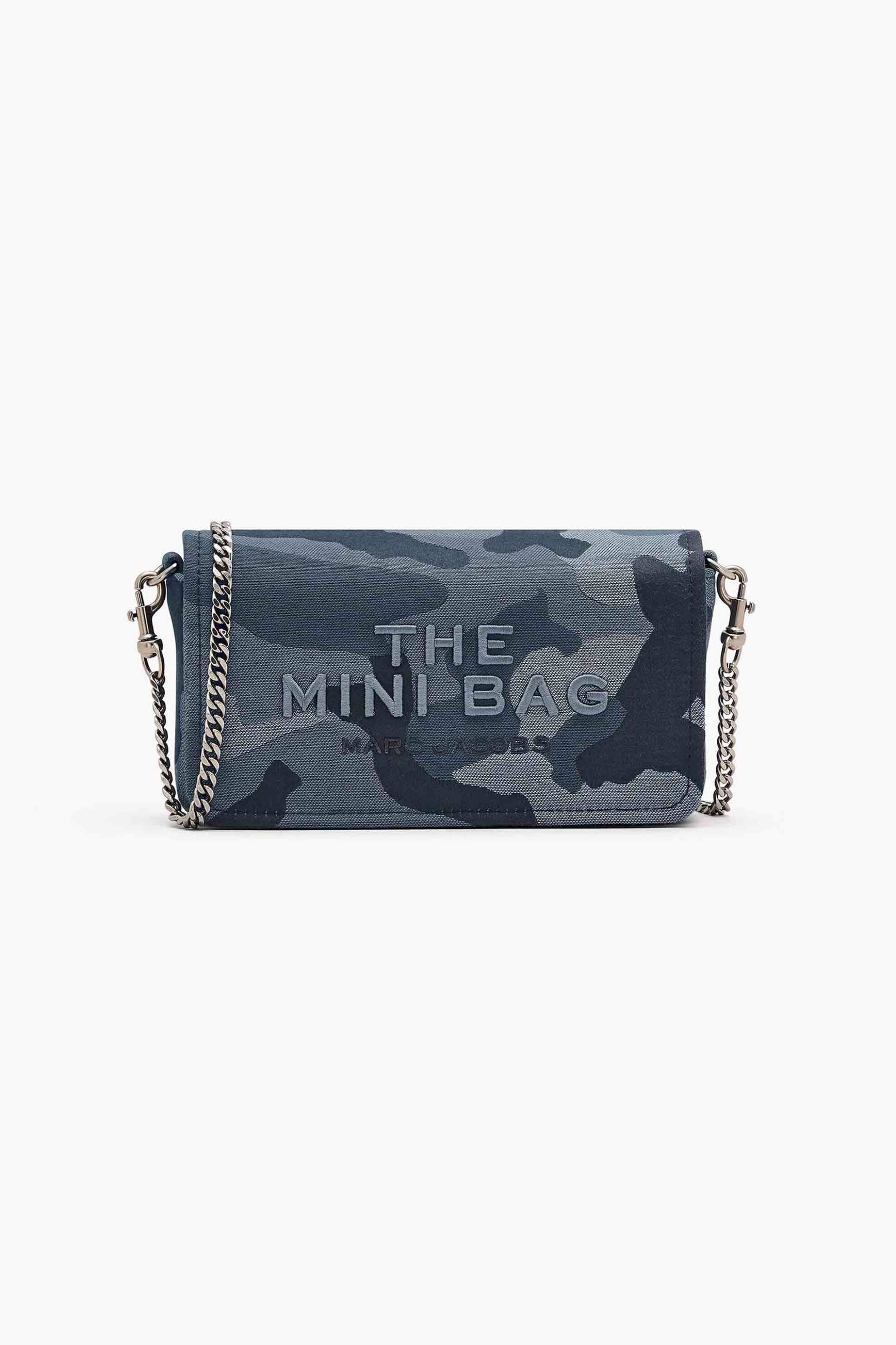 MARC JACOBS Marc Jacobs γυναικείο mini bag "The Camo Jacquard Chain Mini Bag" - 2R4SMN015S03 Μπλε