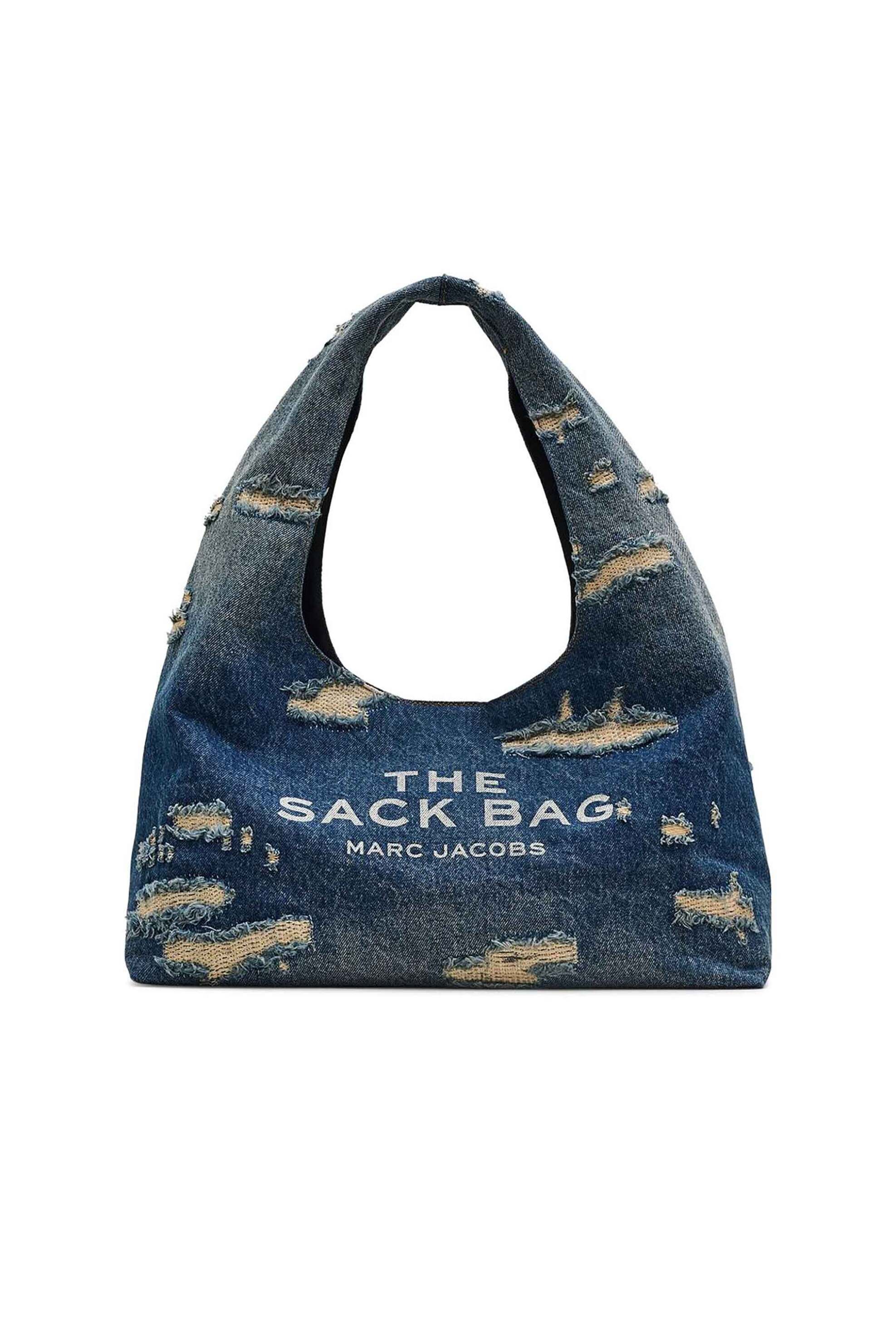 Marc Jacobs γυναικεία denim τσάντα "The Sack Bag" - 2F4HSH014H05 Denim Blue