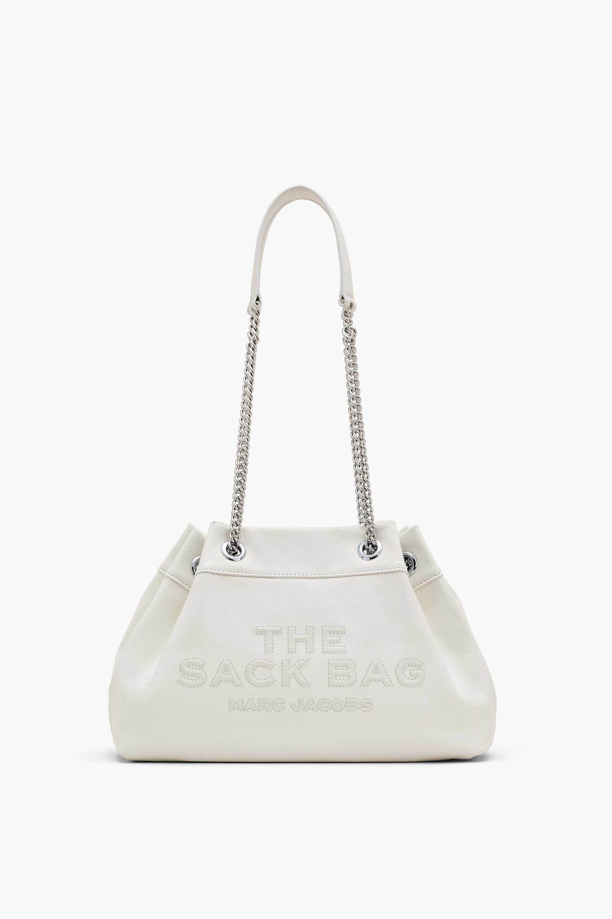 Marc Jacobs γυναικεία τσάντα ώμου "The Small Chain Sack" - 2P5HSH030H02 Λευκό