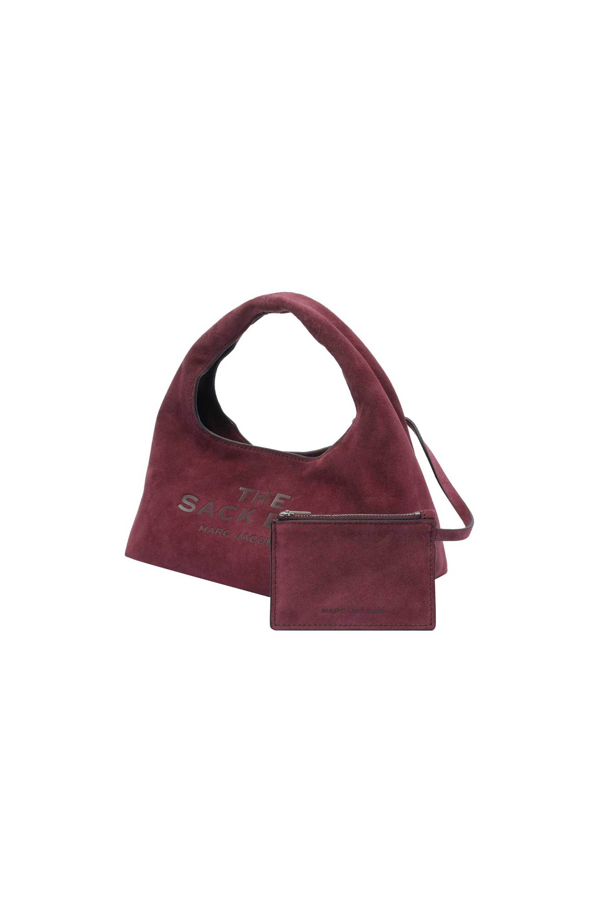 MARC JACOBS Marc Jacobs γυναικεία δερμάτινη τσάντα ώμου "The Mini Sack" - 2F5HSH099H01 Μπορντό - 3