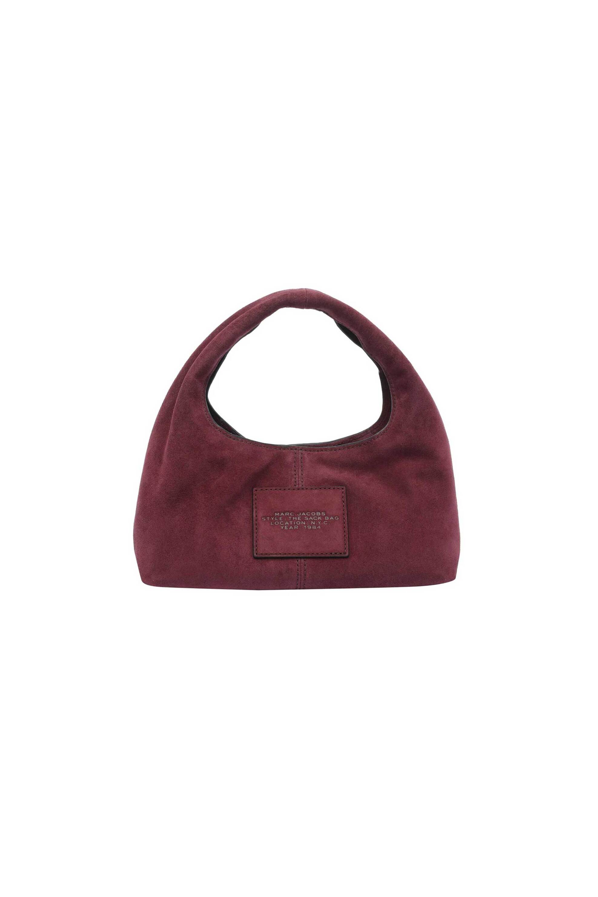 MARC JACOBS Marc Jacobs γυναικεία δερμάτινη τσάντα ώμου "The Mini Sack" - 2F5HSH099H01 Μπορντό - 4