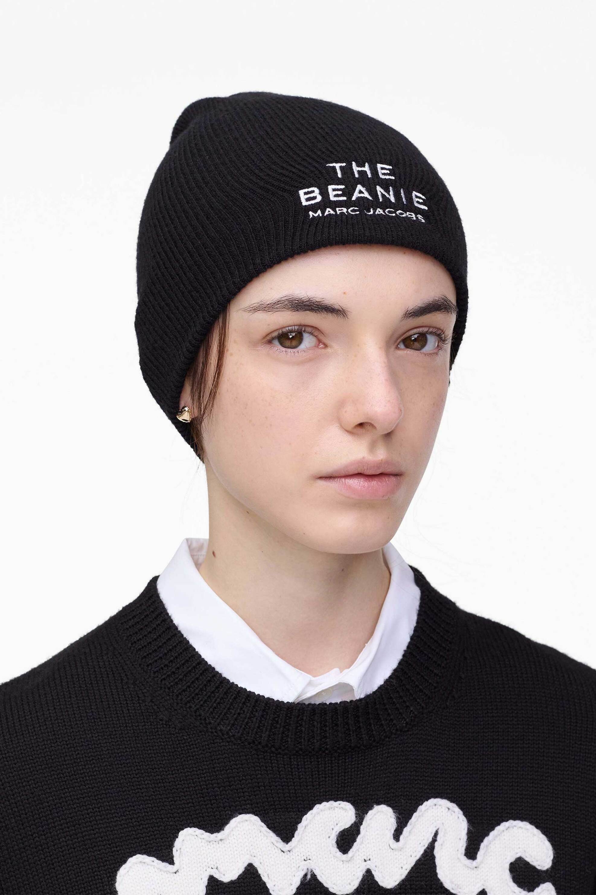 Marc Jacobs γυναικείος σκούφος "The Beanie" - 2F5RRA001K16 Μαύρο φωτογραφία