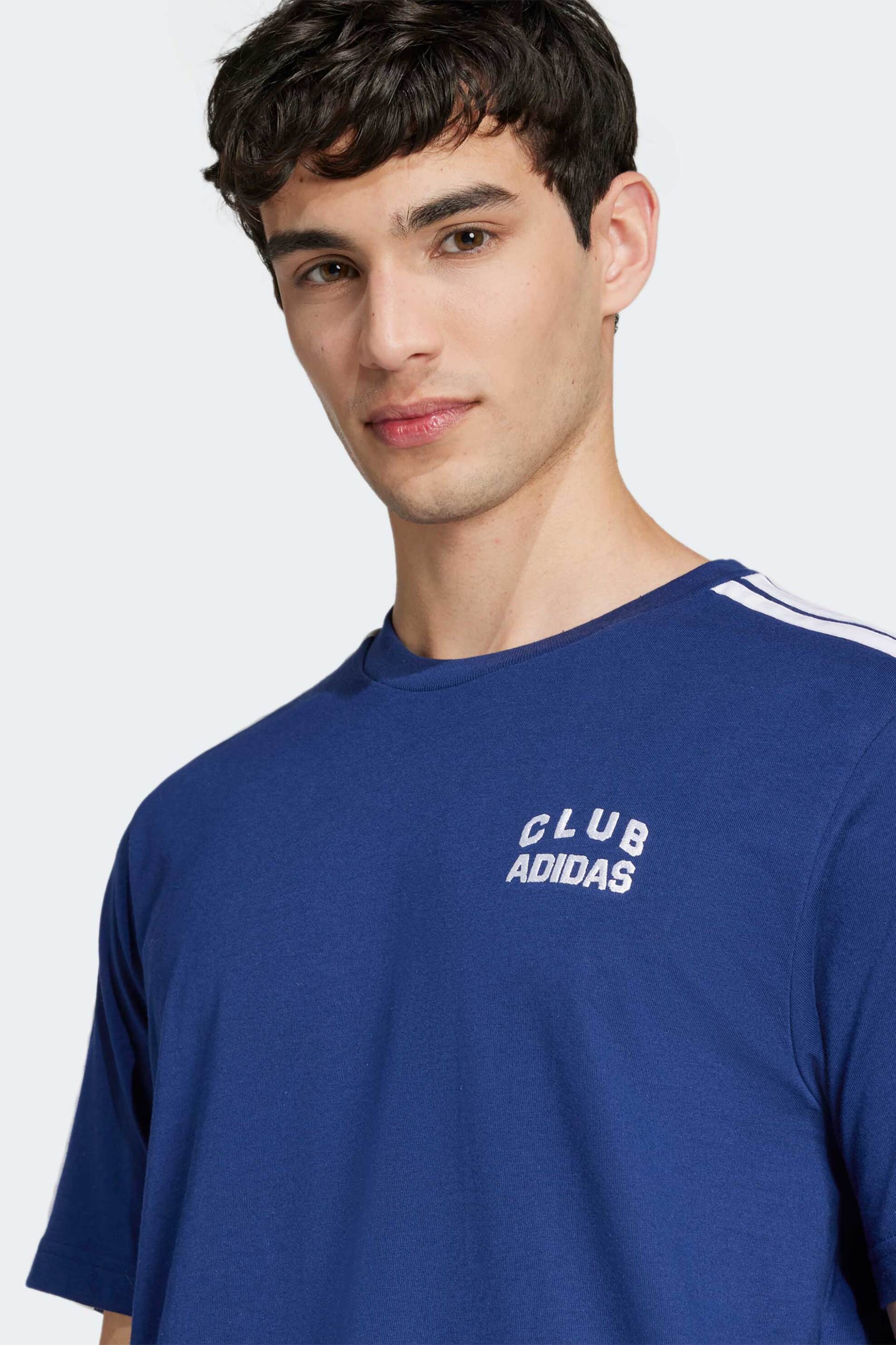 Adidas ανδρικό T-shirt Regular Fit "Codes Collegiate Club Graphic" - JJ1608 Μπλε φωτογραφία