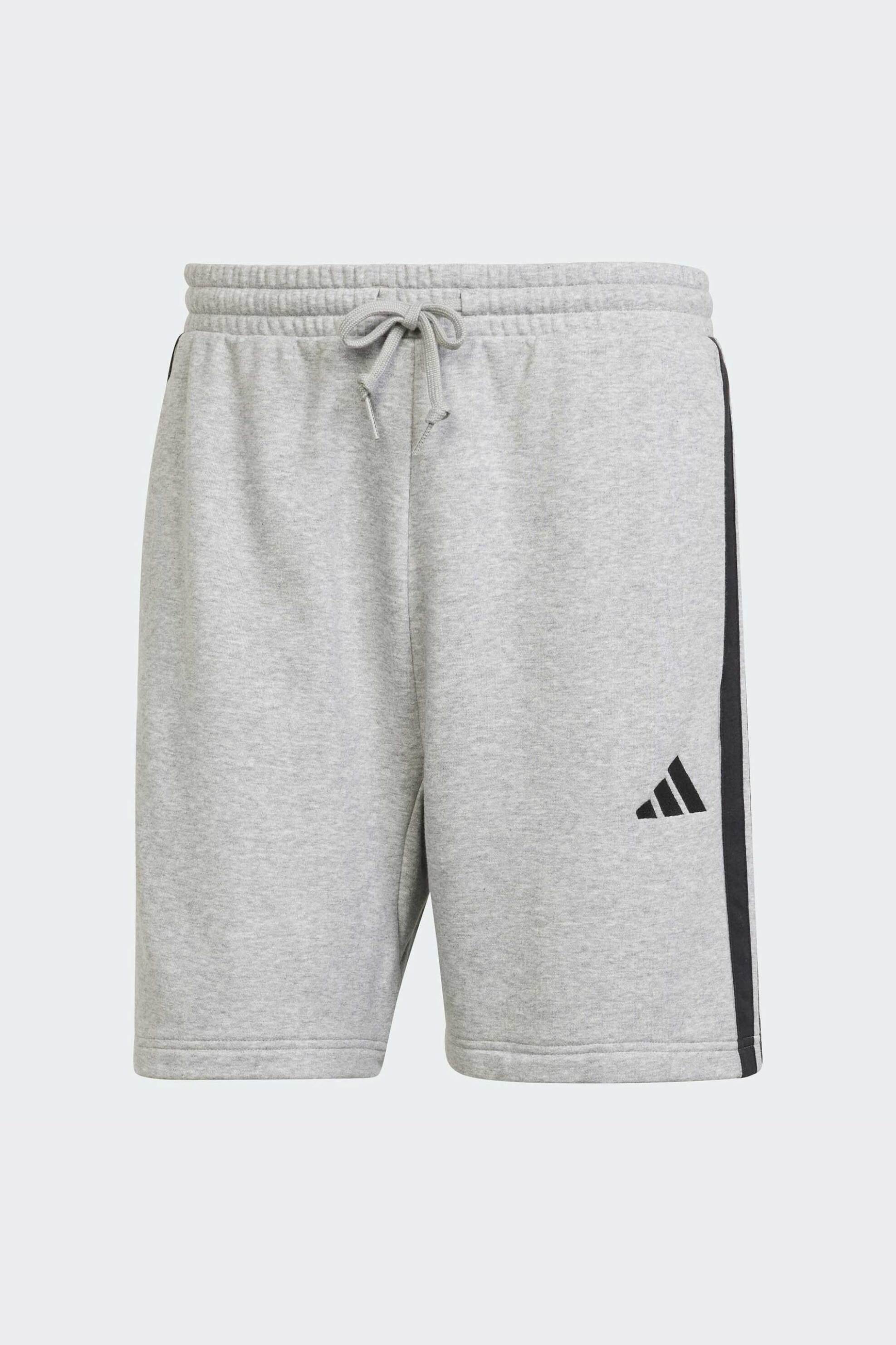 Adidas Ανδρικό Σορτς Standard Fit Essentials 3-Stripes - Je6419 Γκρι