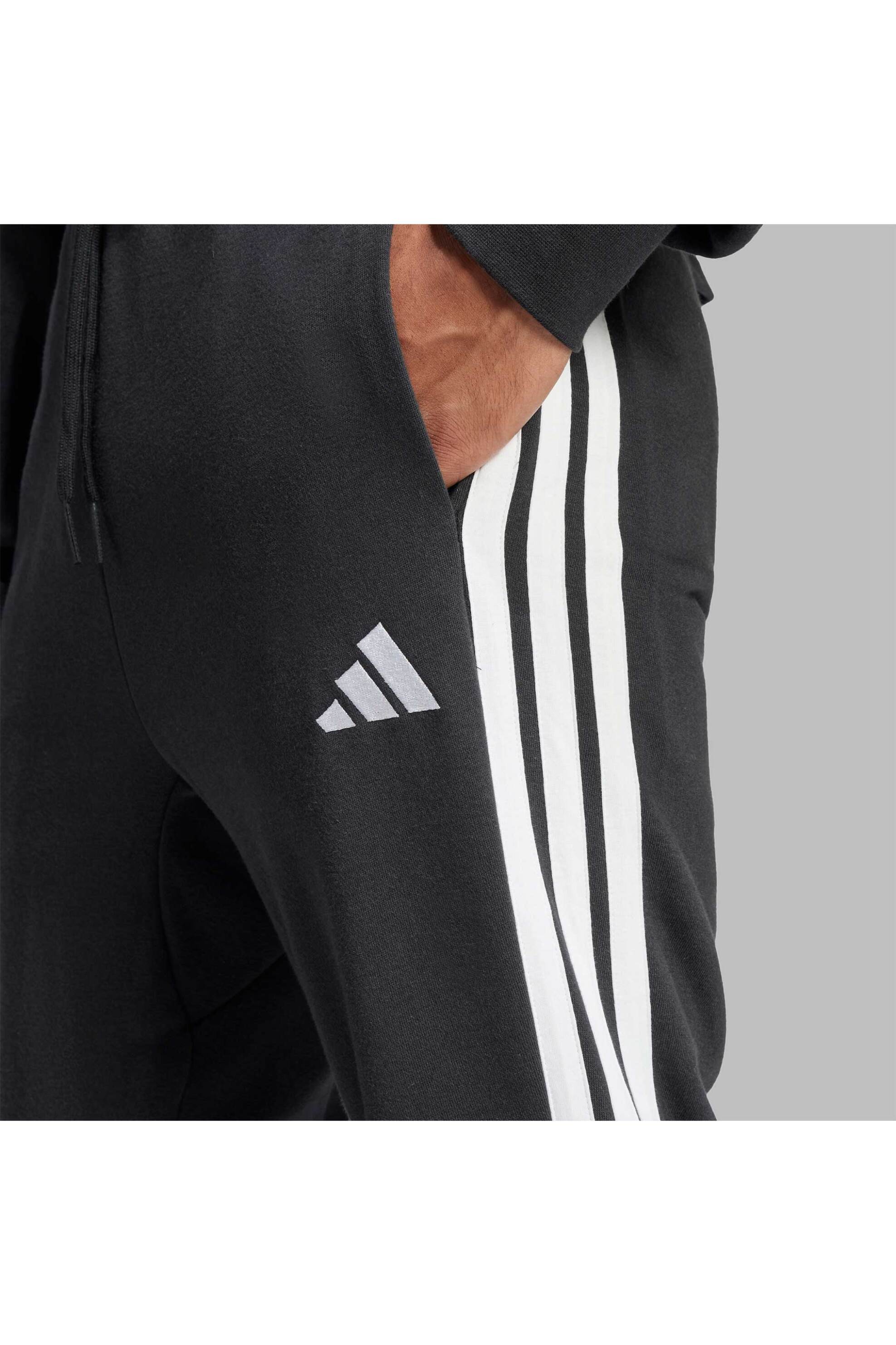 Adidas ανδρικό παντελόνι φόρμας Regular Fit "Essential 3-Stripes" - JD1881 Μαύρο φωτογραφία