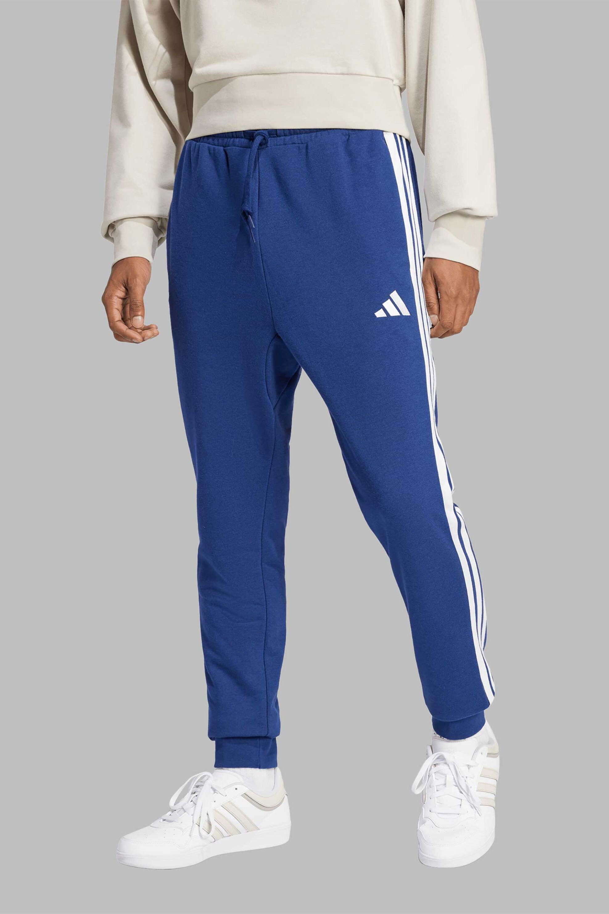 ADIDAS Adidas ανδρικό παντελόνι φόρμας Regular Fit "Essential 3-Stripes" - JD1878 Μπλε
