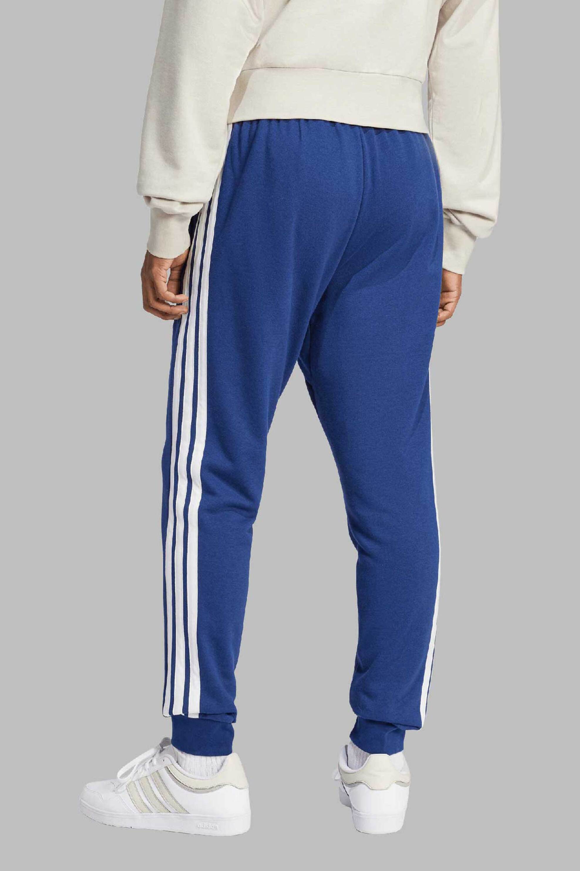 Adidas ανδρικό παντελόνι φόρμας Regular Fit "Essential 3-Stripes" - JD1878 Μπλε φωτογραφία