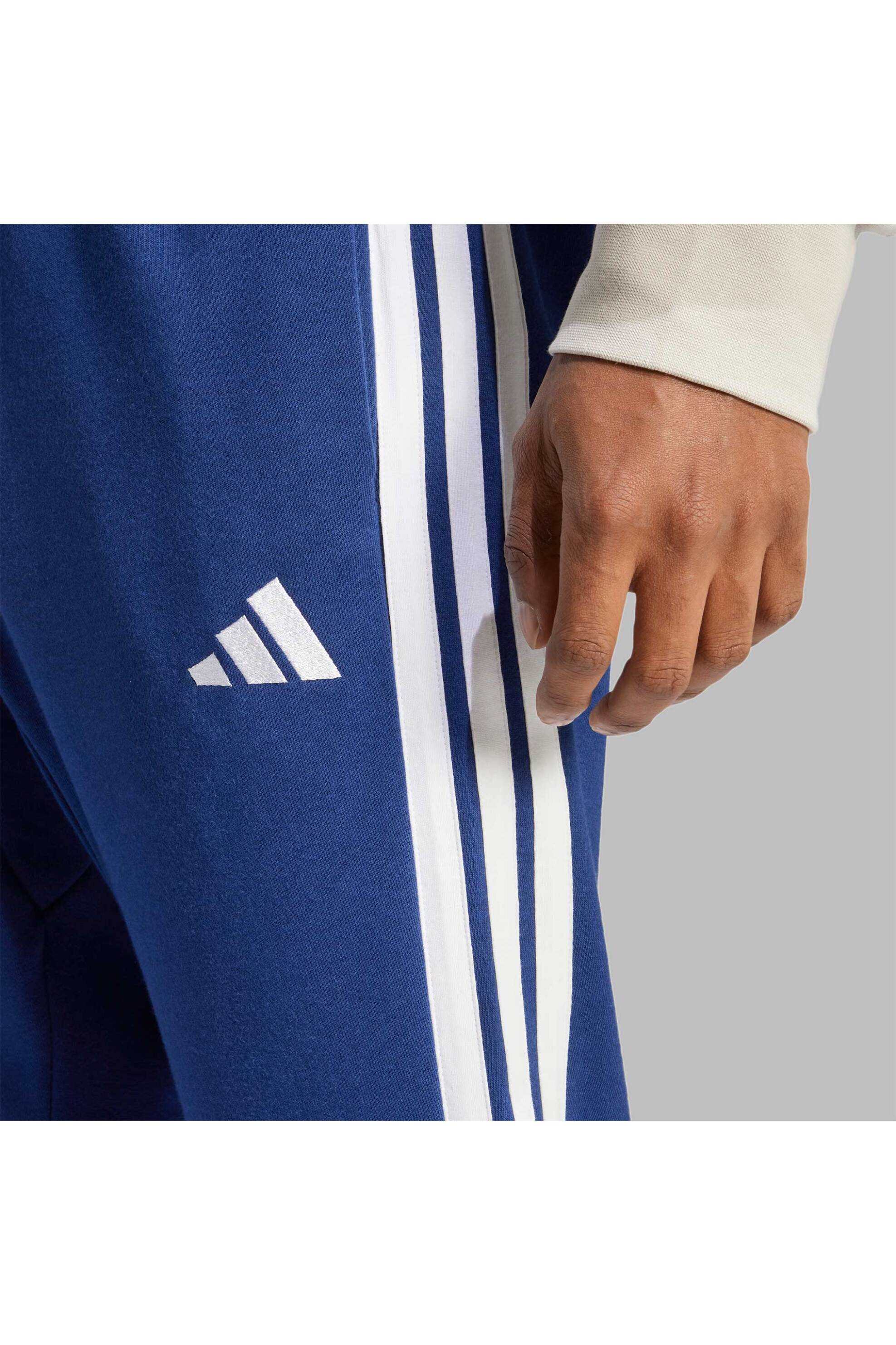 Adidas ανδρικό παντελόνι φόρμας Regular Fit "Essential 3-Stripes" - JD1878 Μπλε φωτογραφία