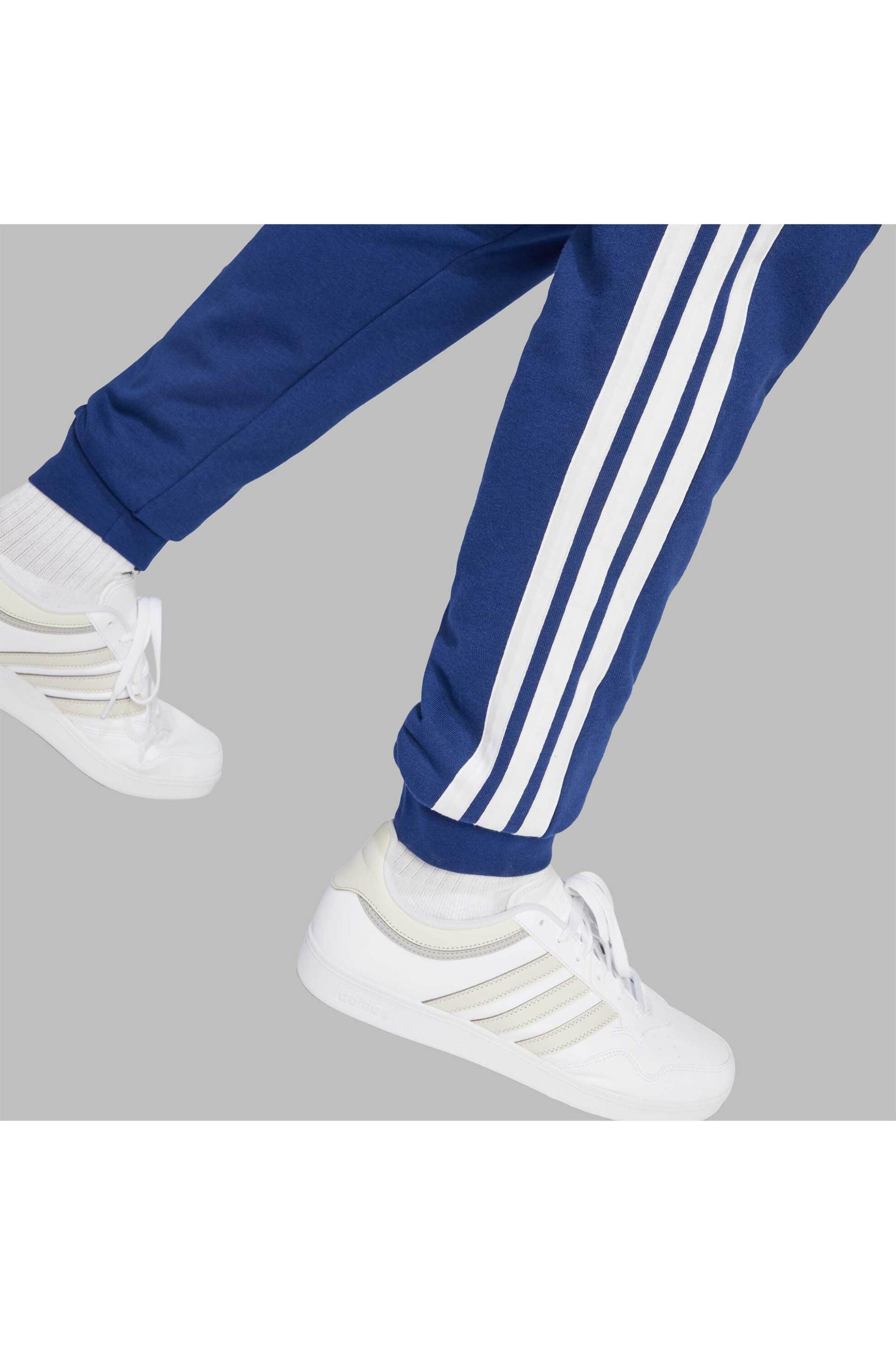 Adidas ανδρικό παντελόνι φόρμας Regular Fit "Essential 3-Stripes" - JD1878 Μπλε φωτογραφία