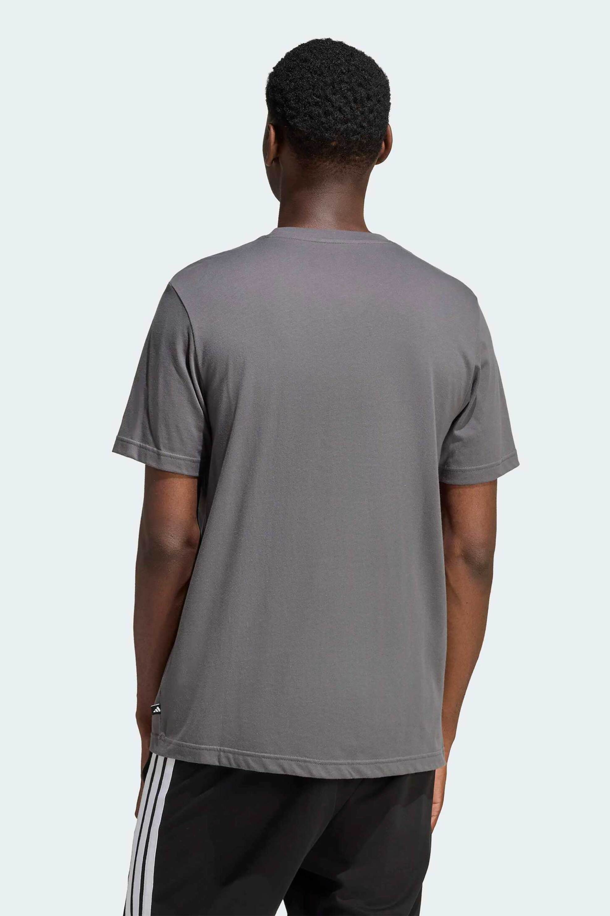 Adidas Ανδρικό T-Shirt Regular Fit Camo Explorer Graphic - Jz7501 Ανθρακί